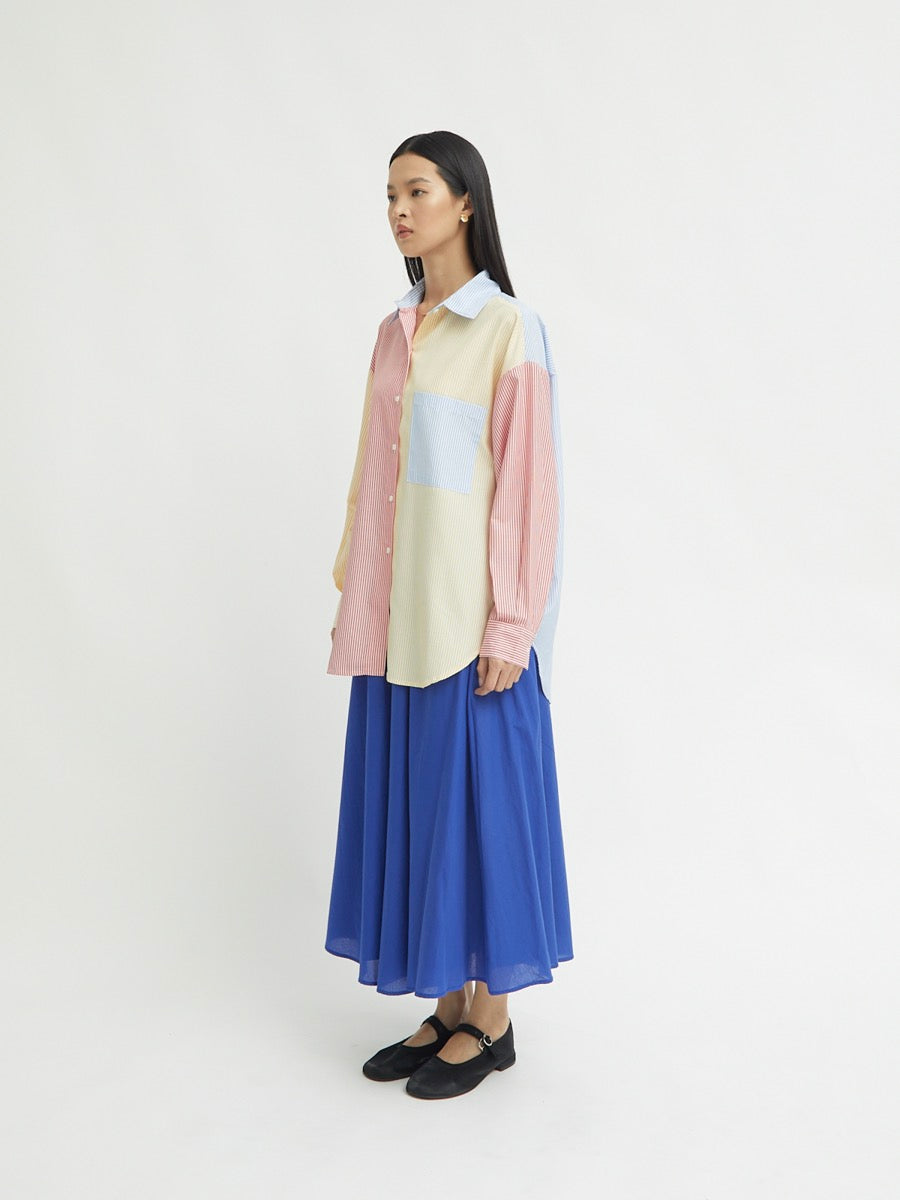 Arina Color Block Shirt