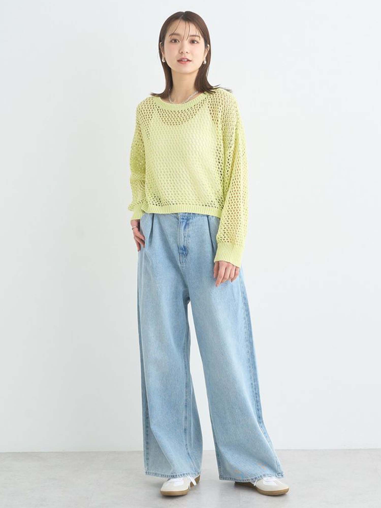Keiki Tuck Hook Denim Pants