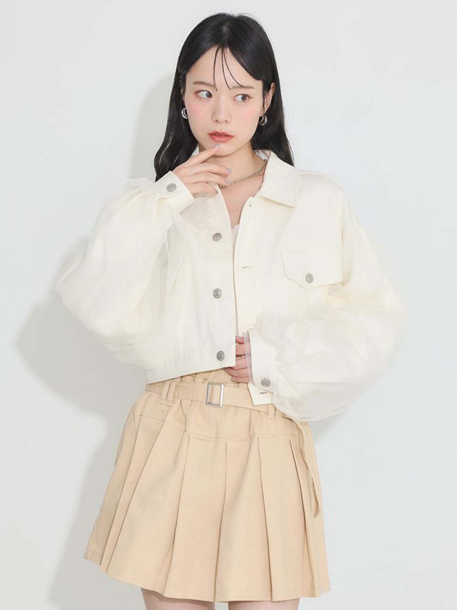 Iroha Lace Up Jacket