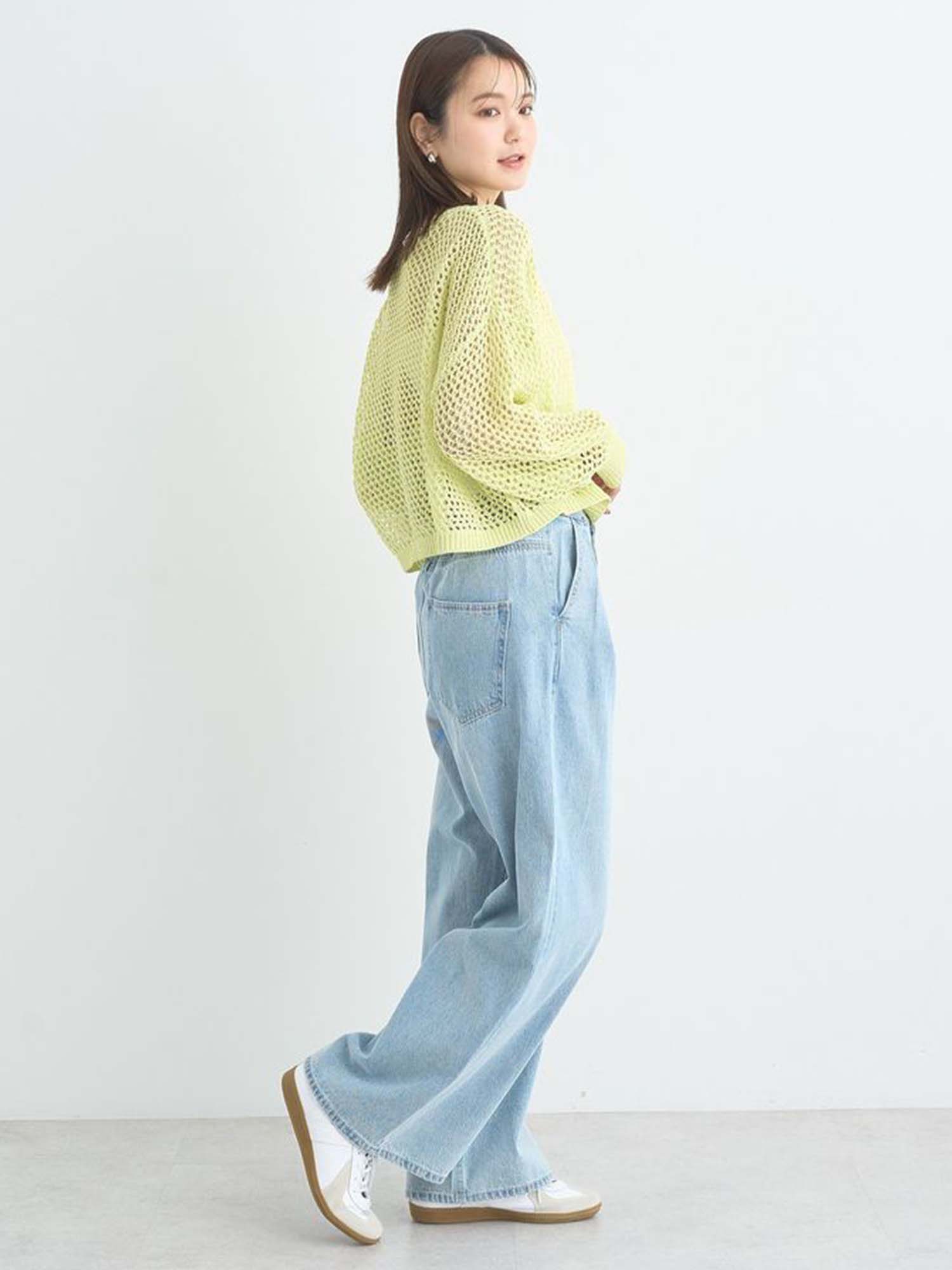 Keiki Tuck Hook Denim Pants