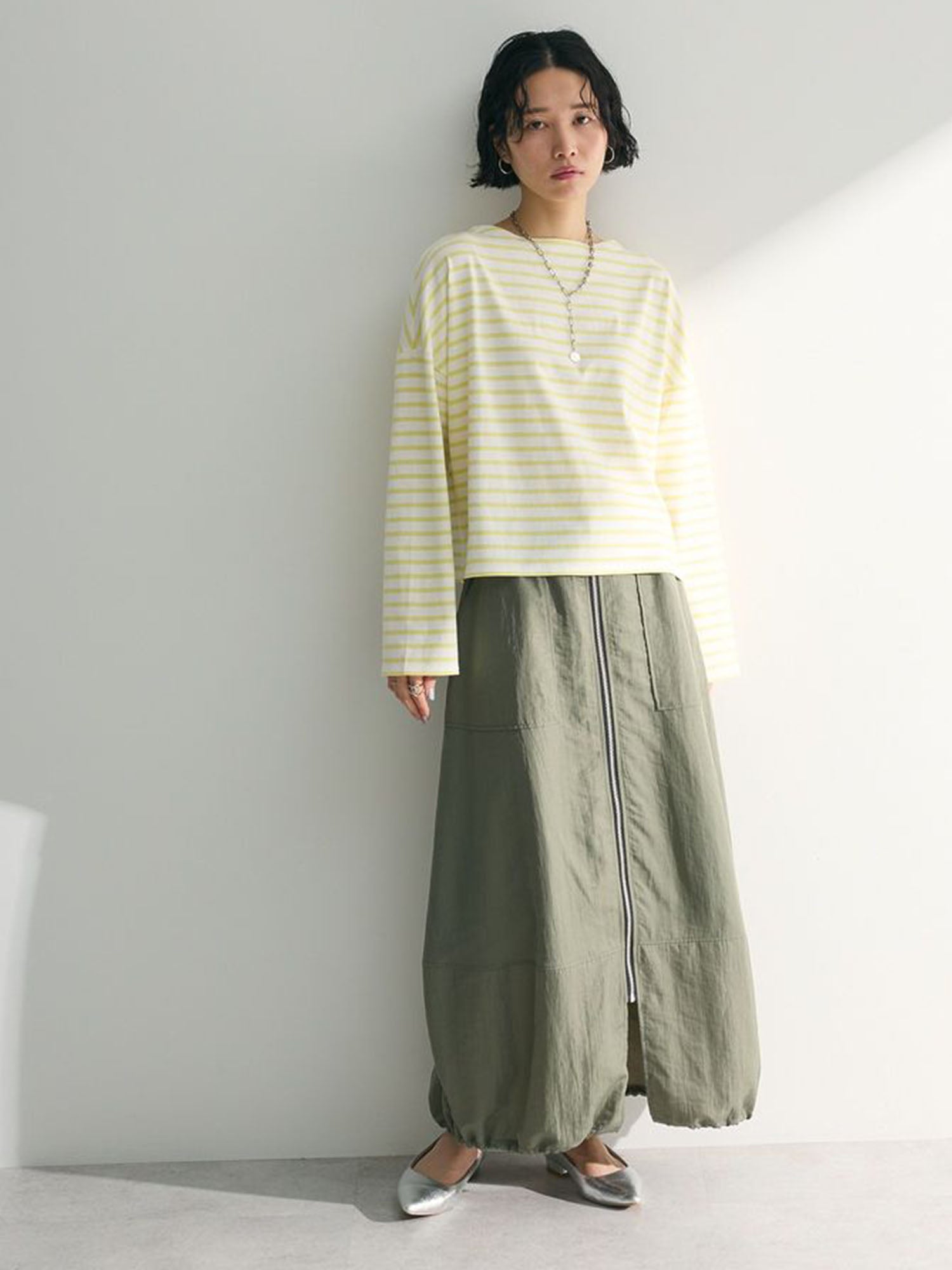 Iruka Striped Pullover