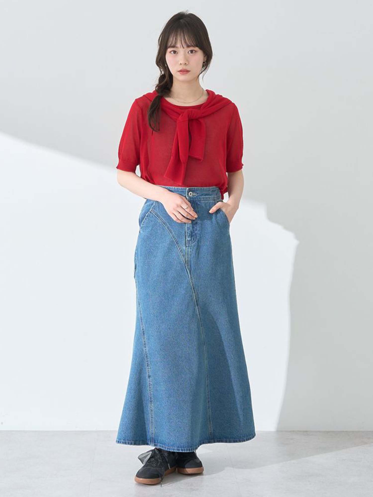 Imabari Mermaid Denim Skirt