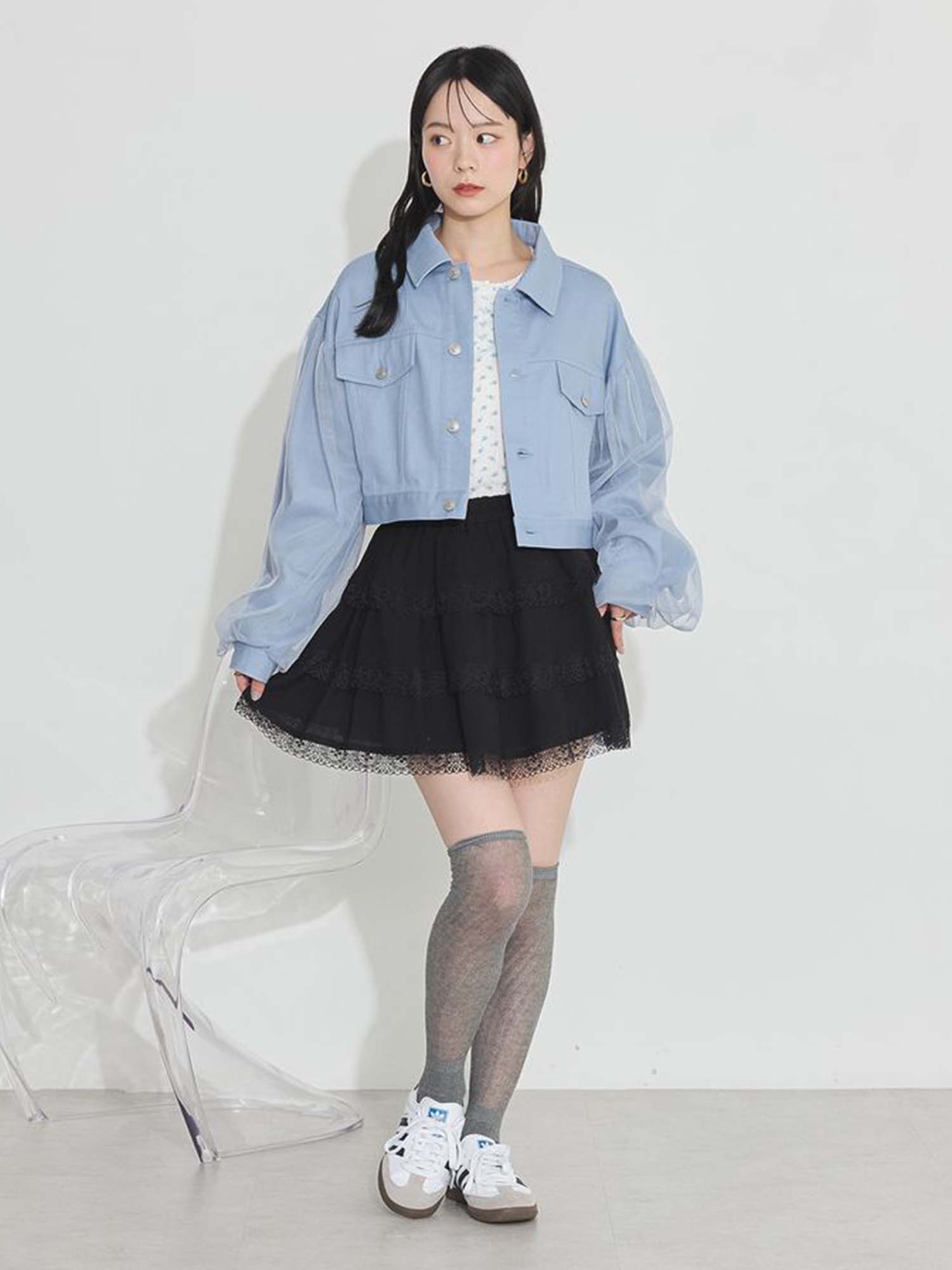 Iroha Lace Up Jacket