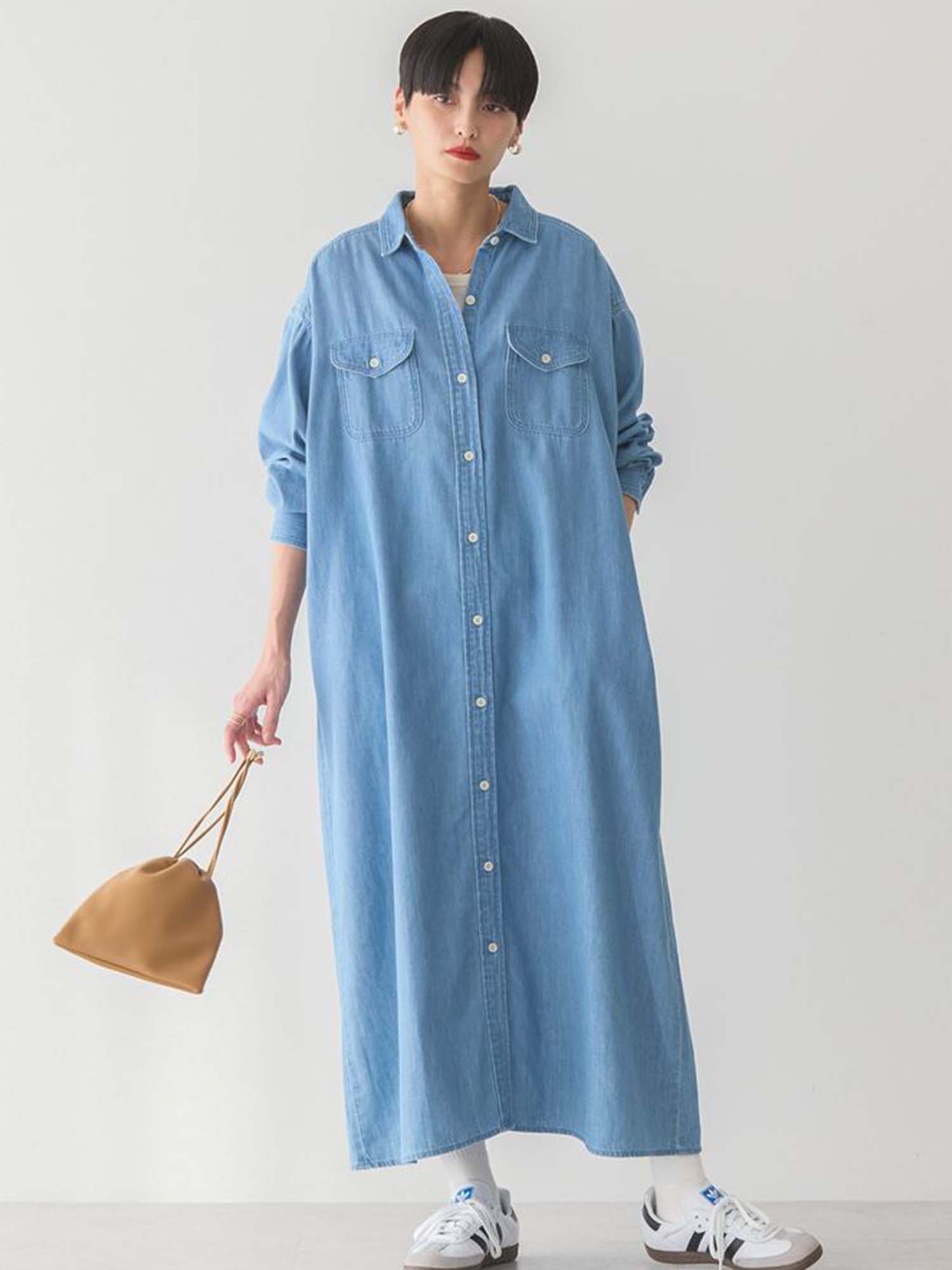 Okazaki Pocket Shirt Dress