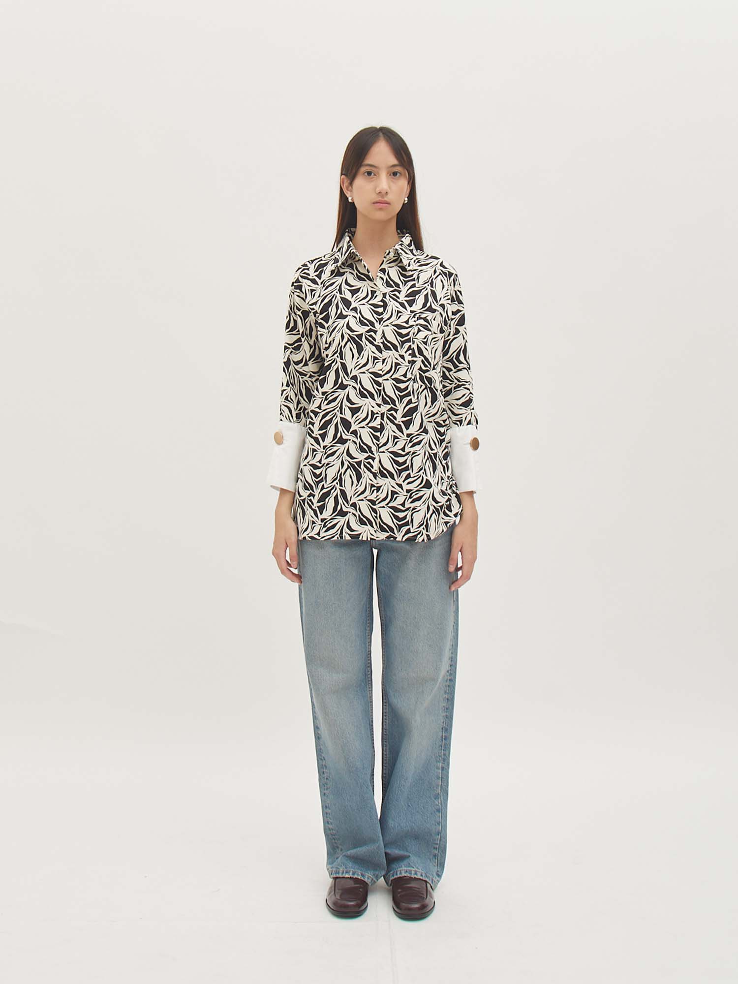 Leela Shirt with Big Cuff