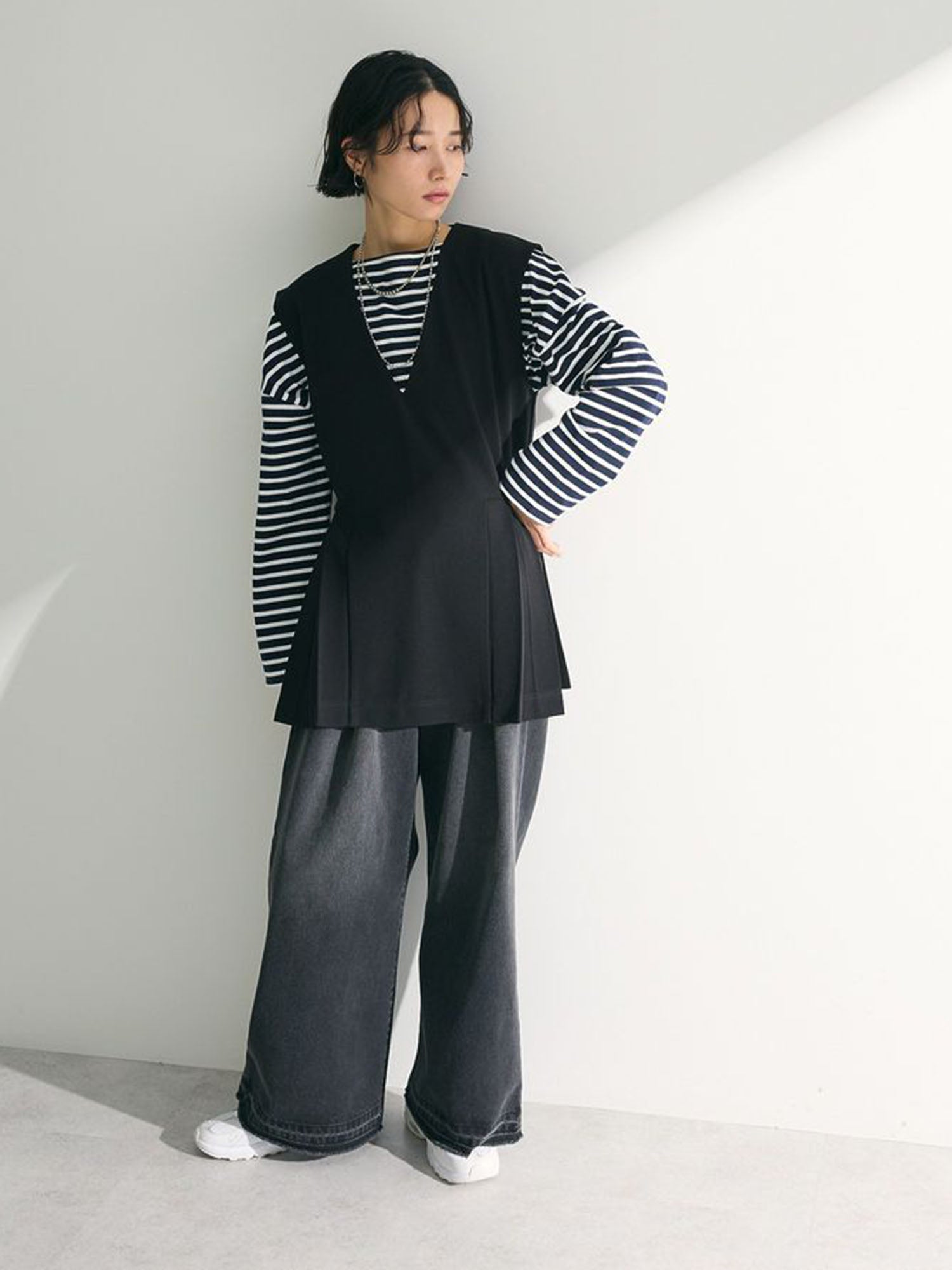 Iruka Striped Pullover