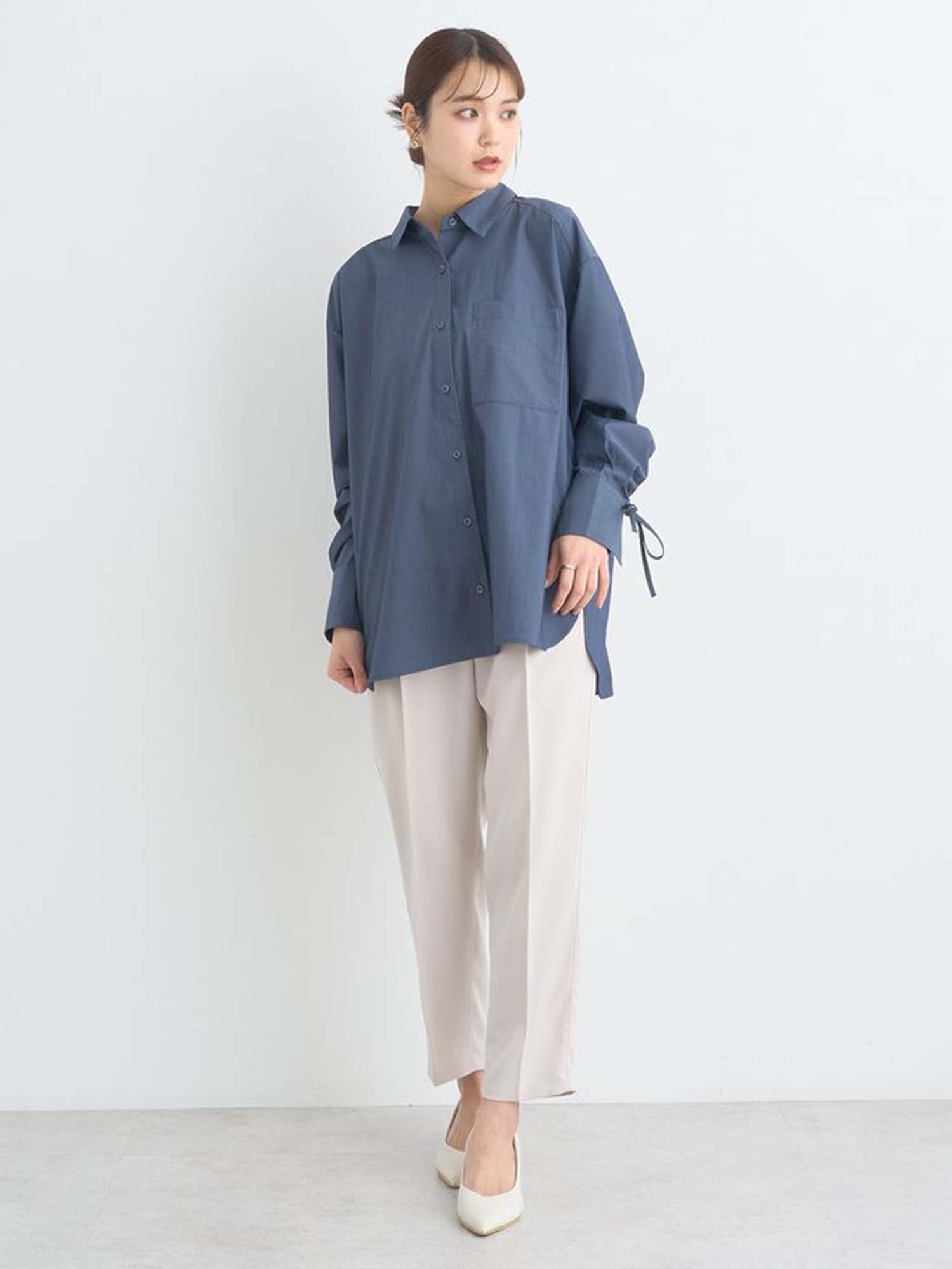 Riko Back Drawstring Shirt