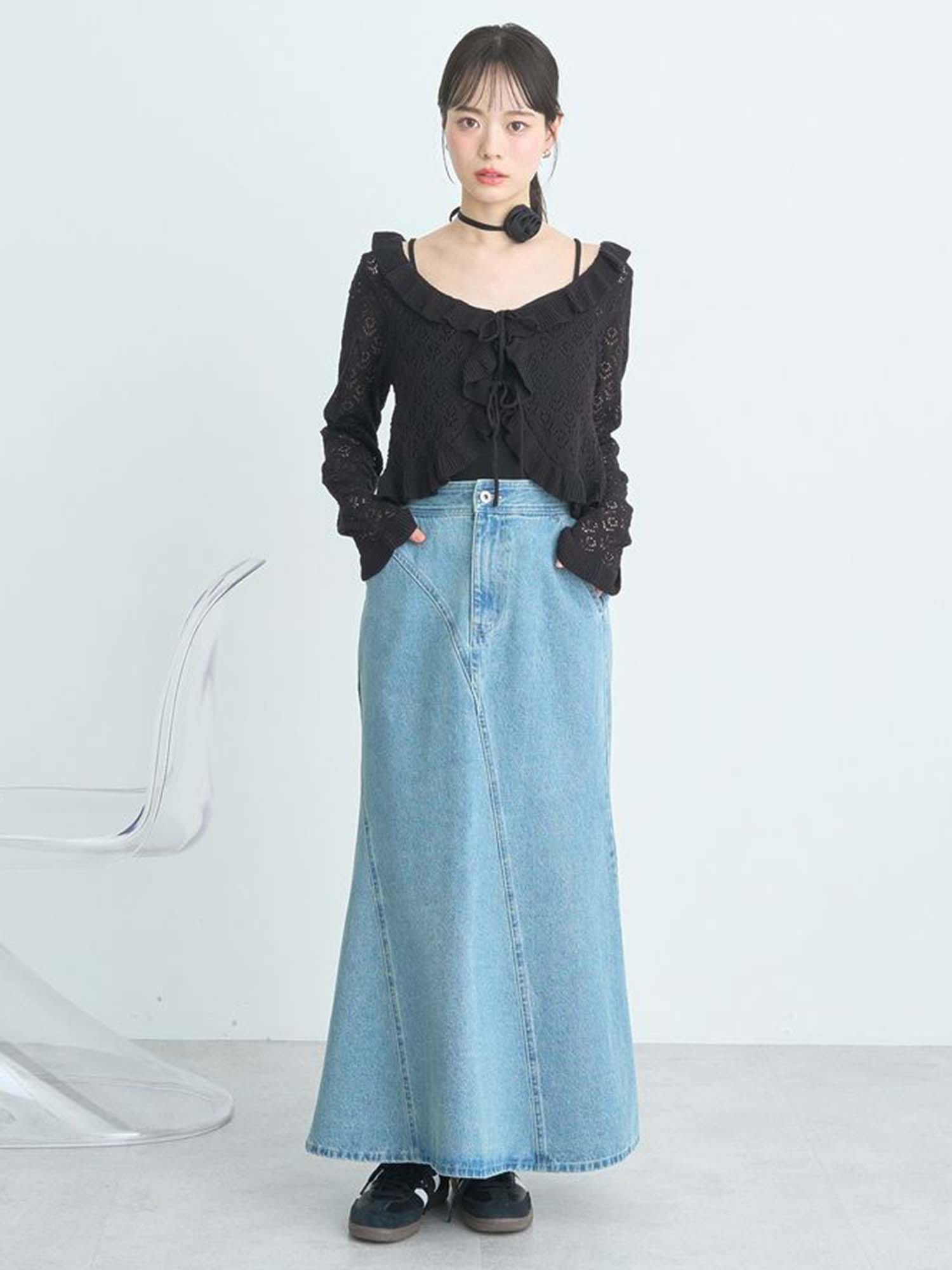 Imabari Mermaid Denim Skirt