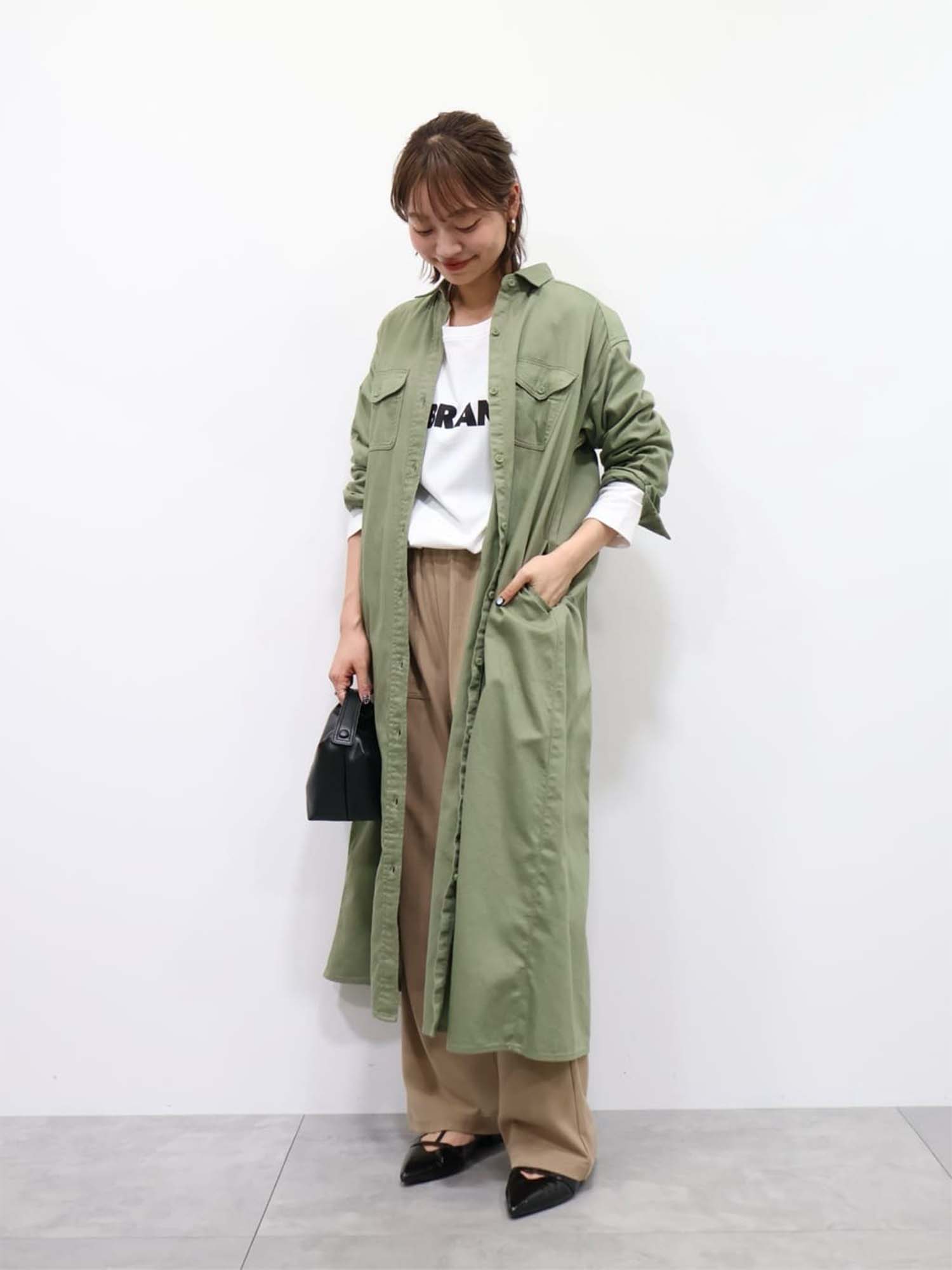 Okazaki Pocket Shirt Dress