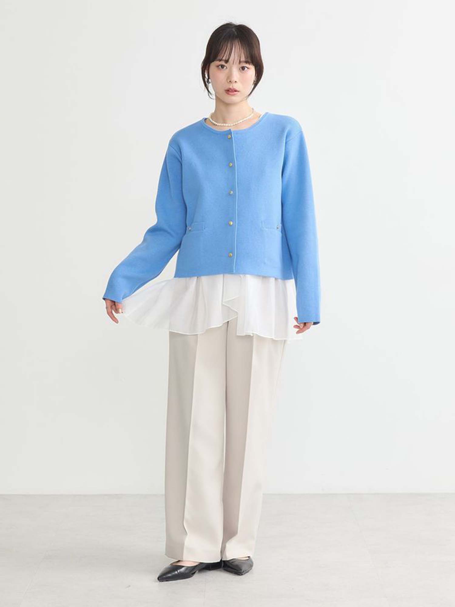 Chihiro Round Neck Cardigan