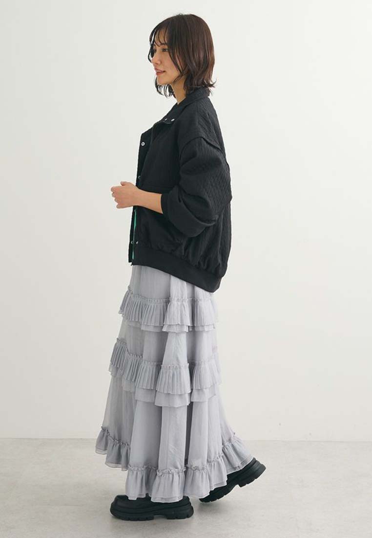 Mieda 2-Way Jacquard Blouson