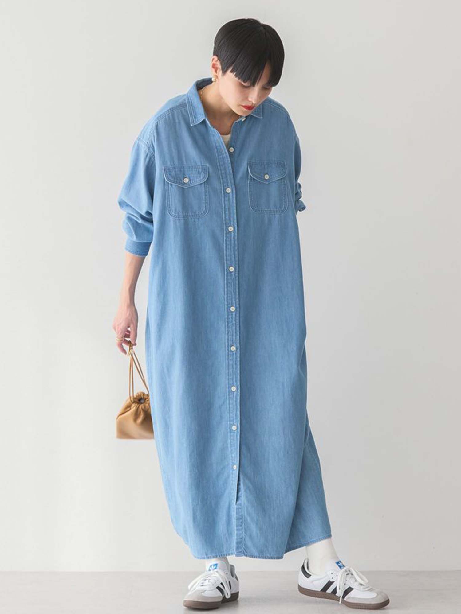 Okazaki Pocket Shirt Dress