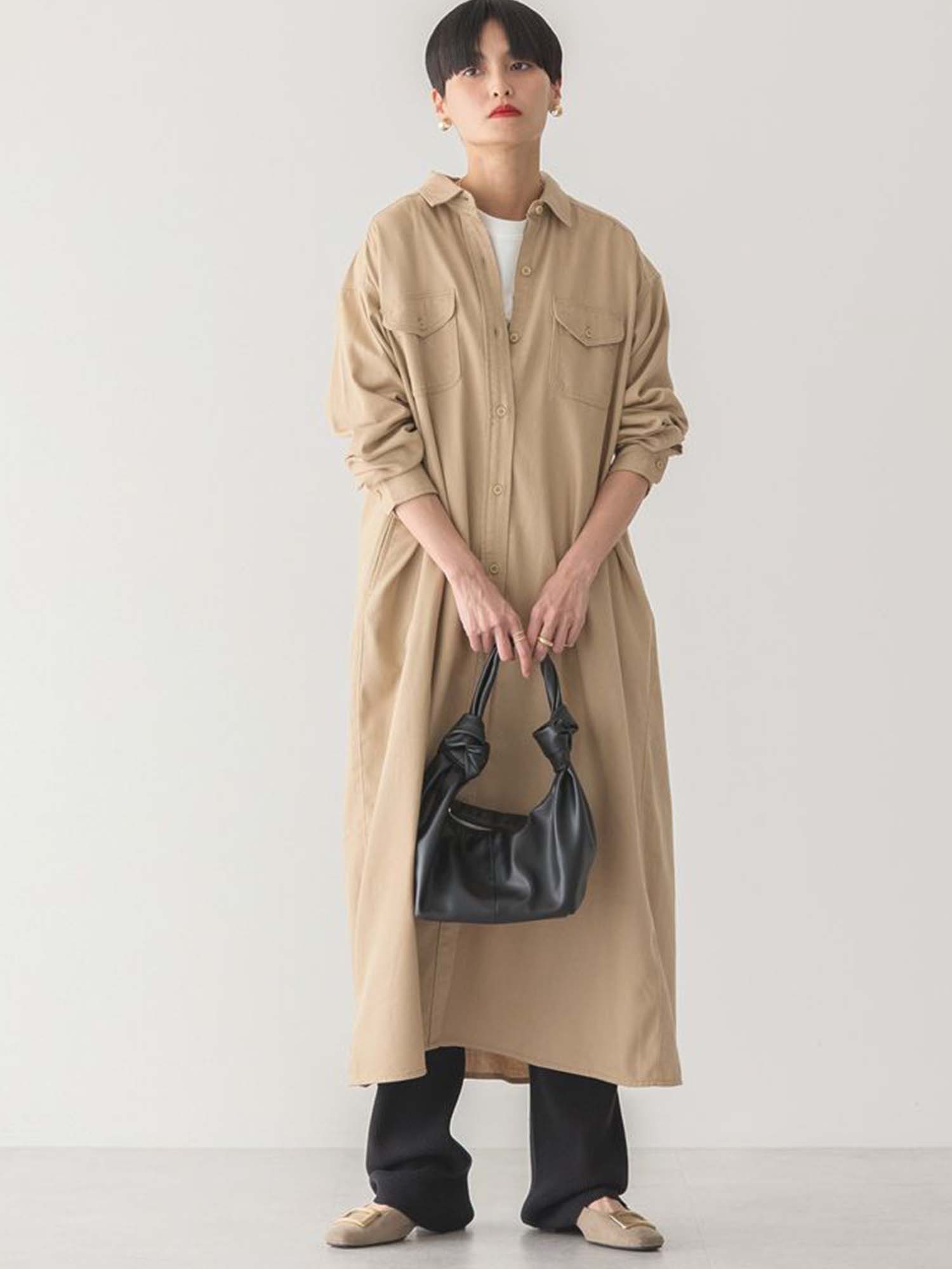 Okazaki Pocket Shirt Dress