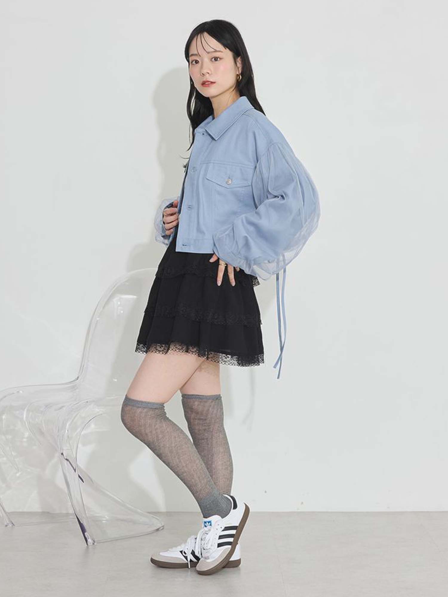 Iroha Lace Up Jacket