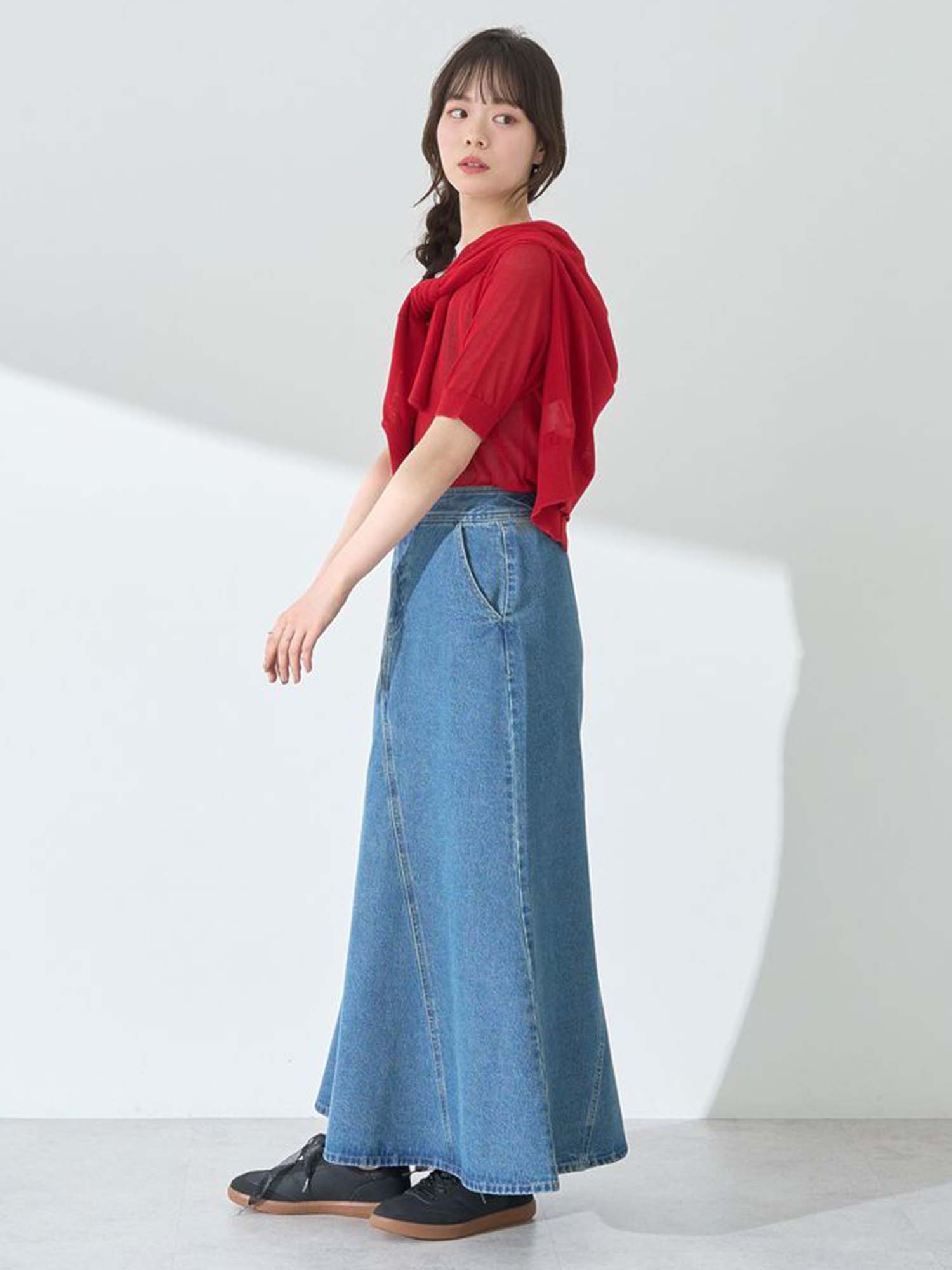 Imabari Mermaid Denim Skirt