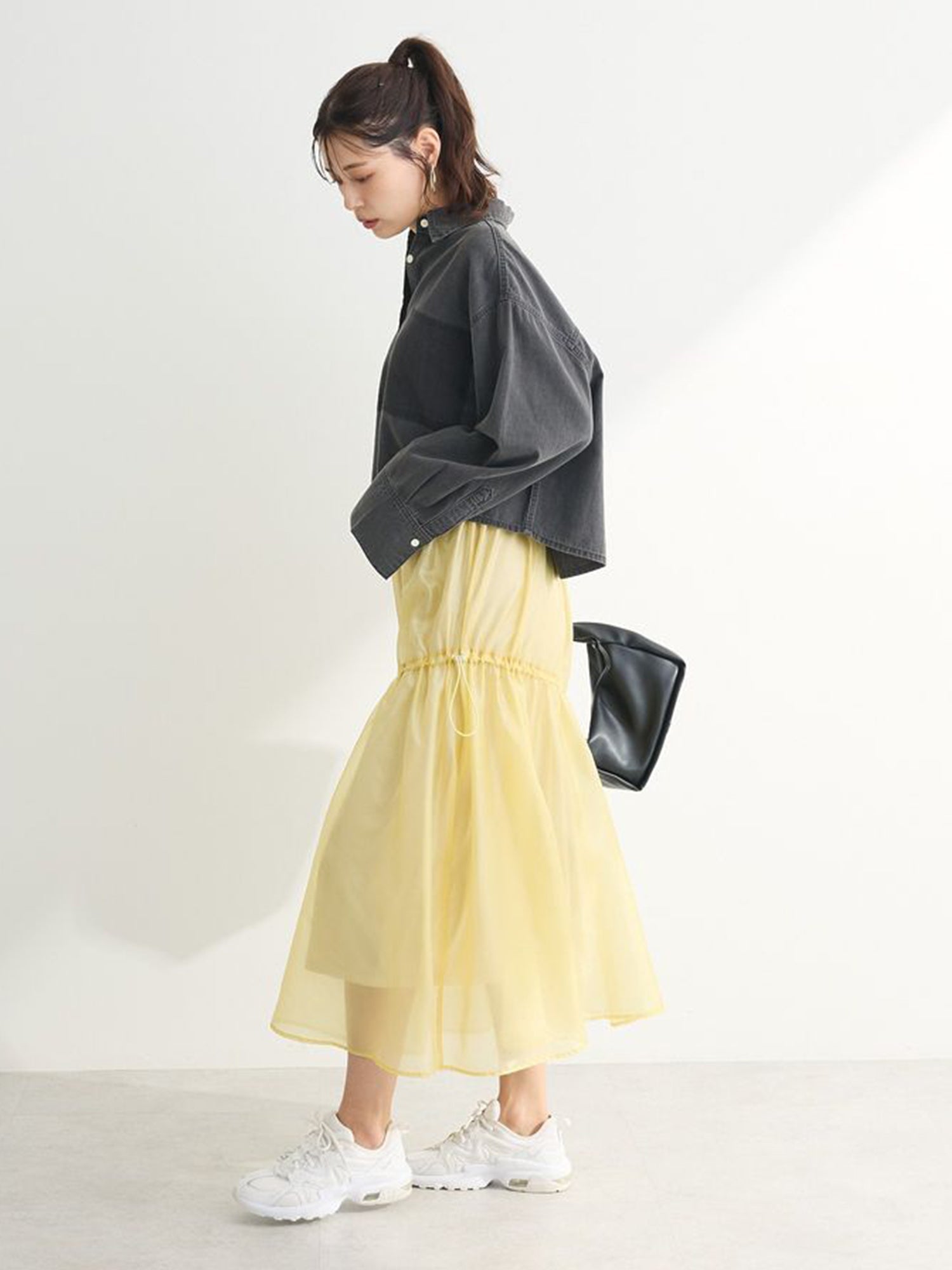 Tomioka Short Denim Shirt