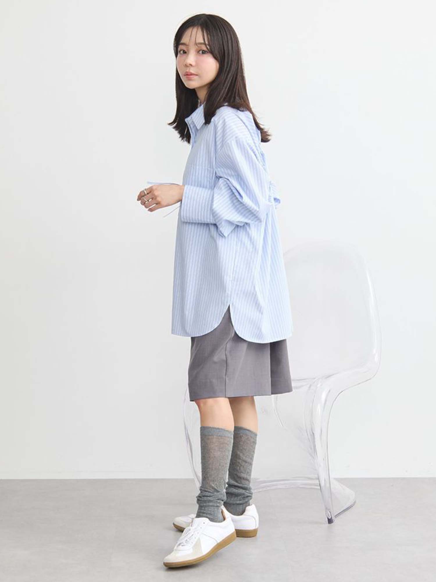 Riko Back Drawstring Shirt