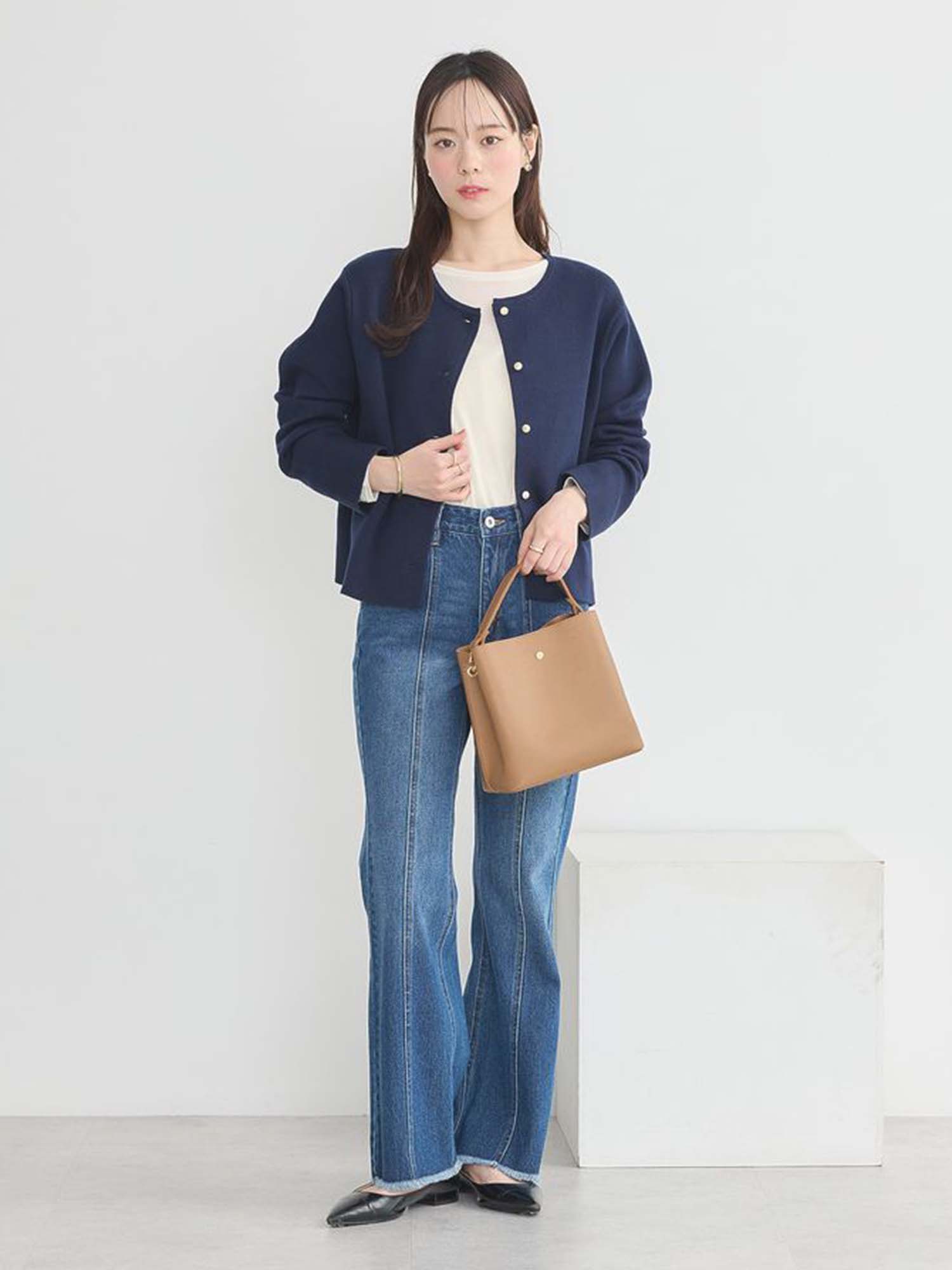 Chihiro Round Neck Cardigan