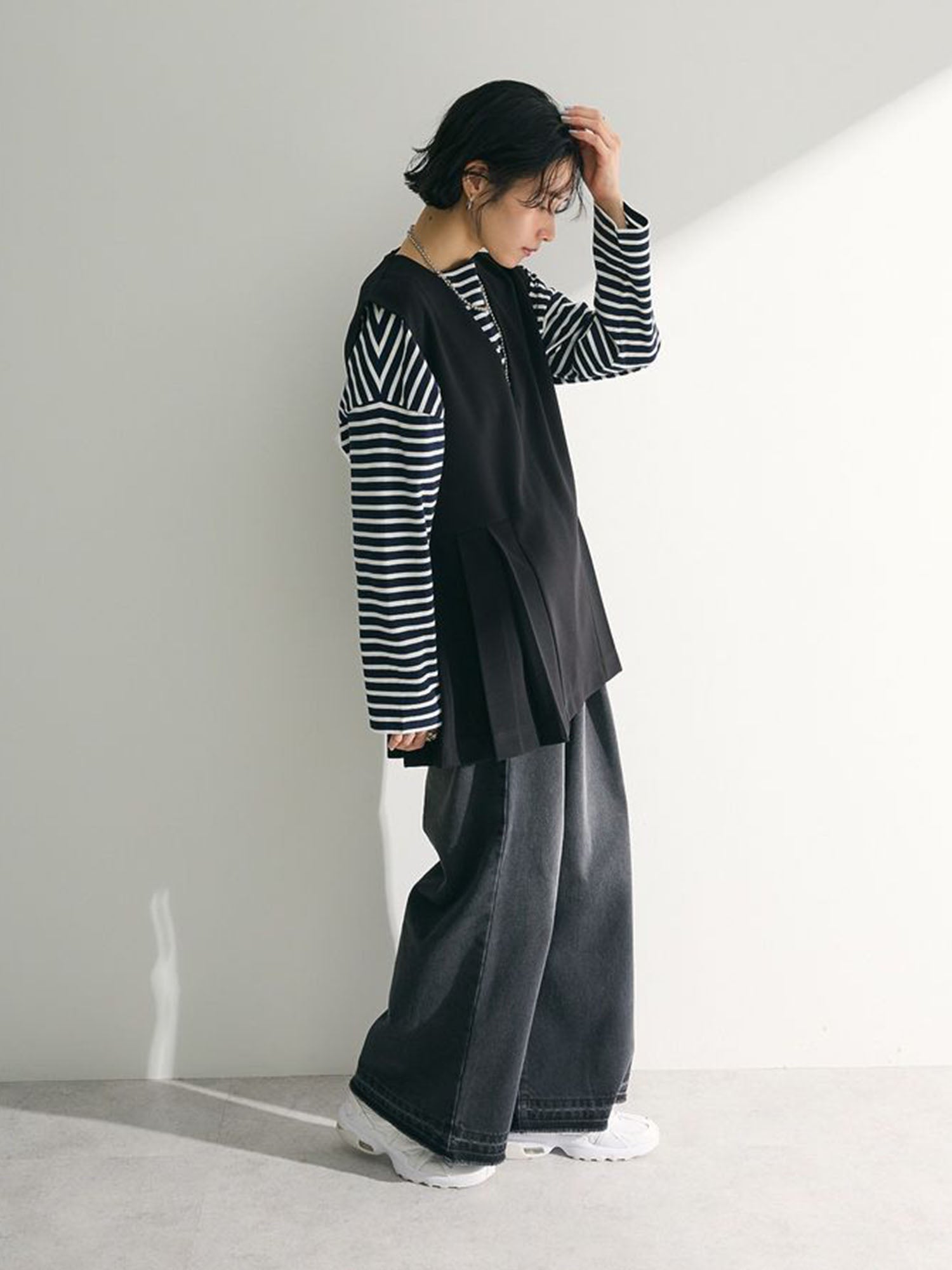 Iruka Striped Pullover