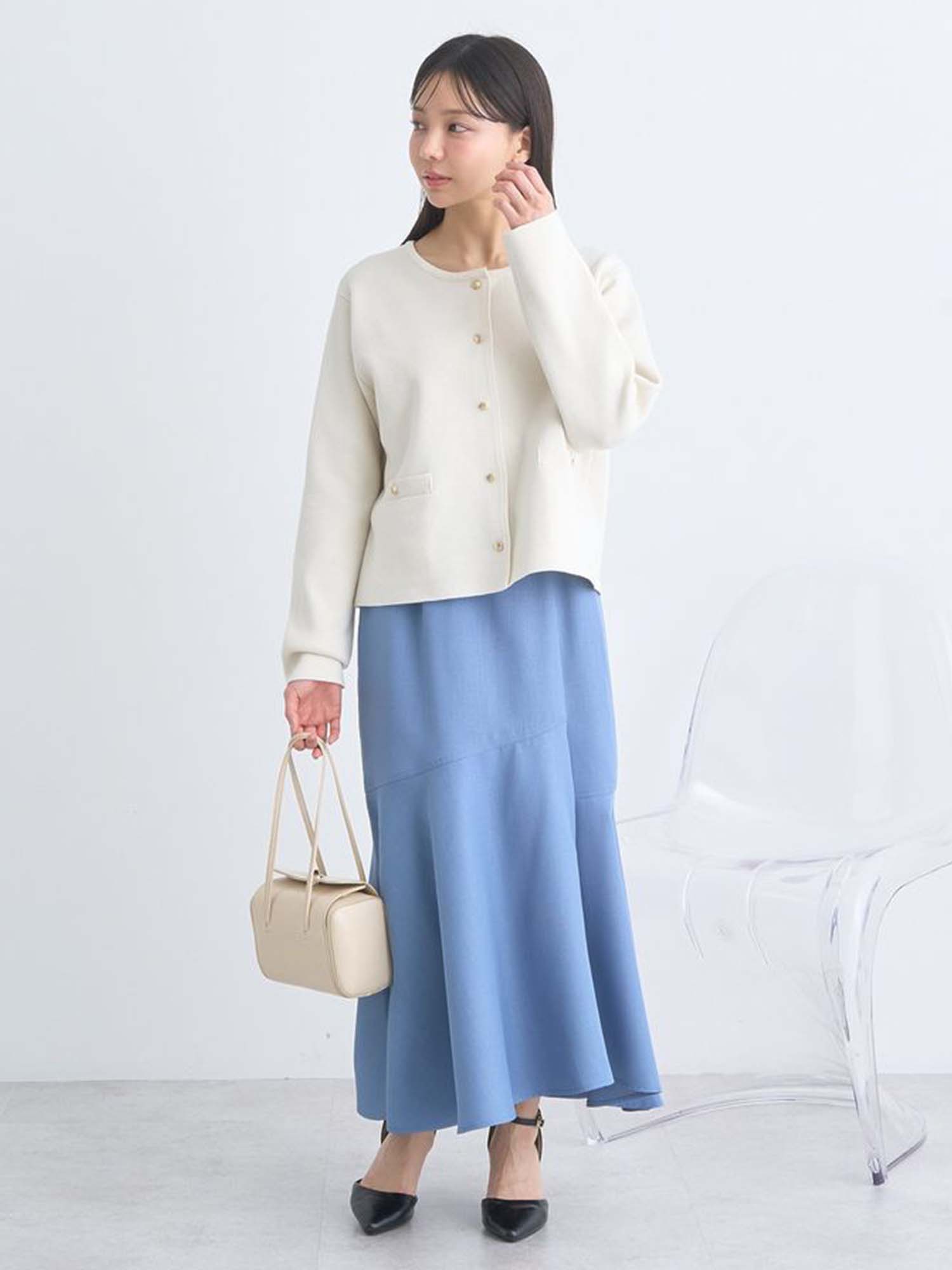 Chihiro Round Neck Cardigan