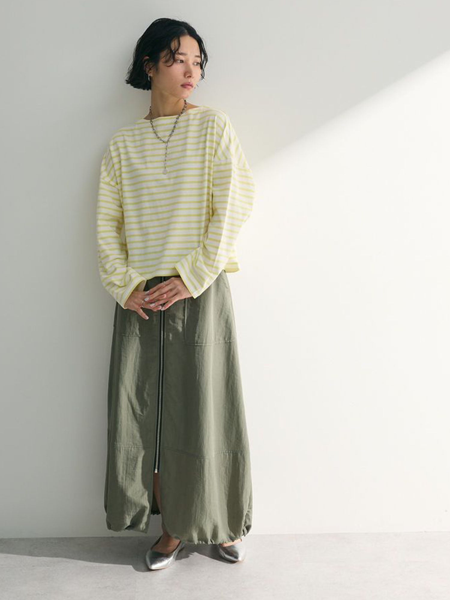 Iruka Striped Pullover