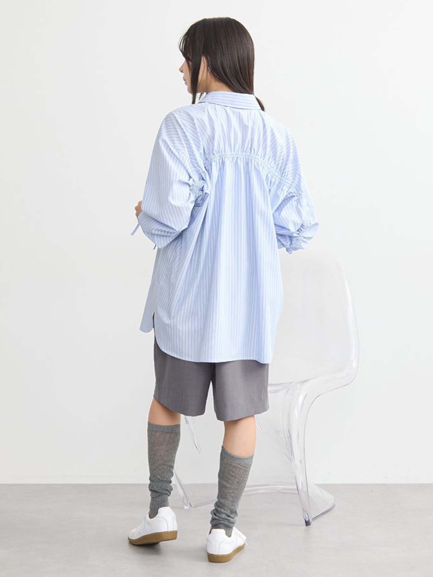 Riko Back Drawstring Shirt