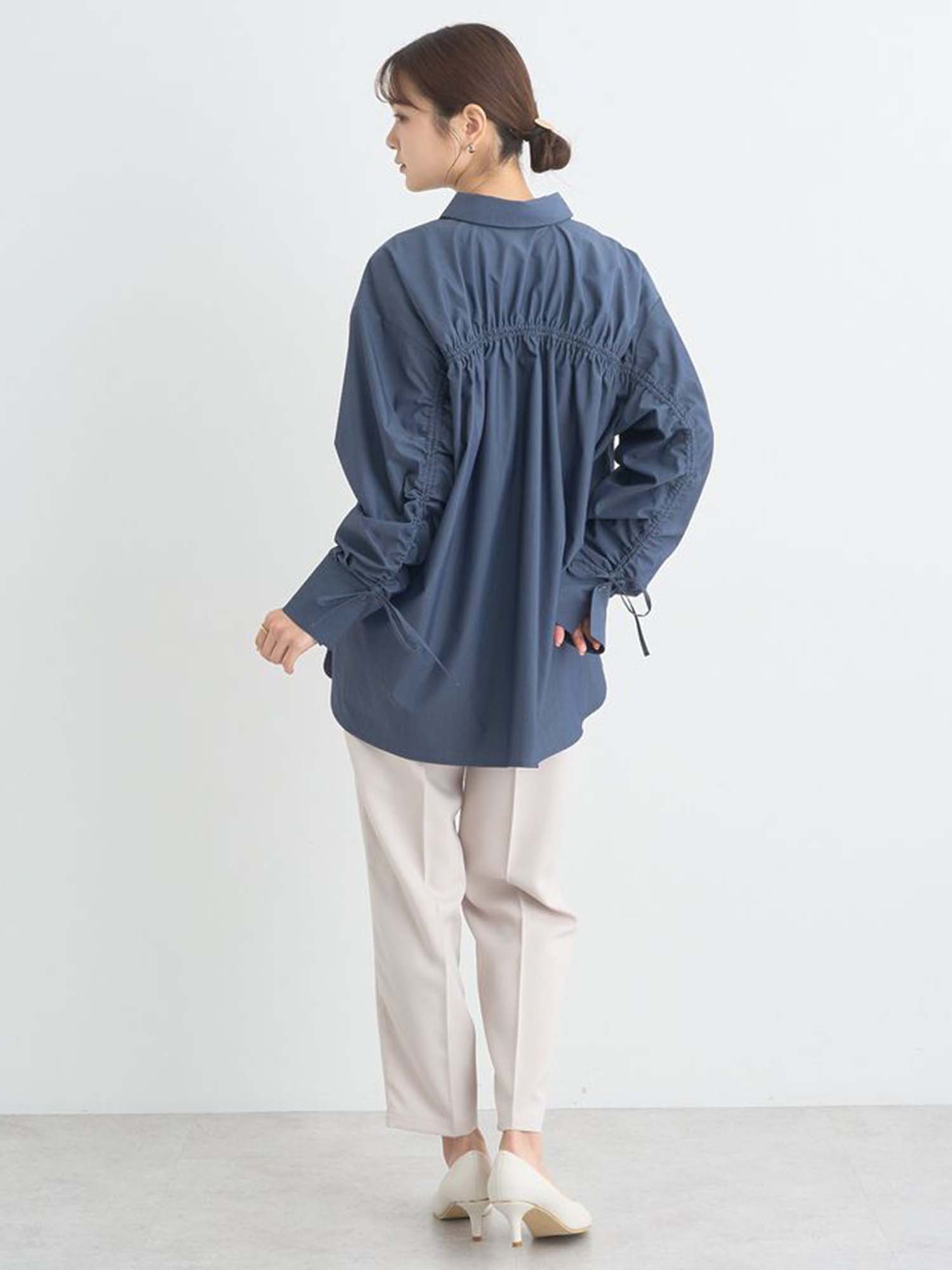 Riko Back Drawstring Shirt