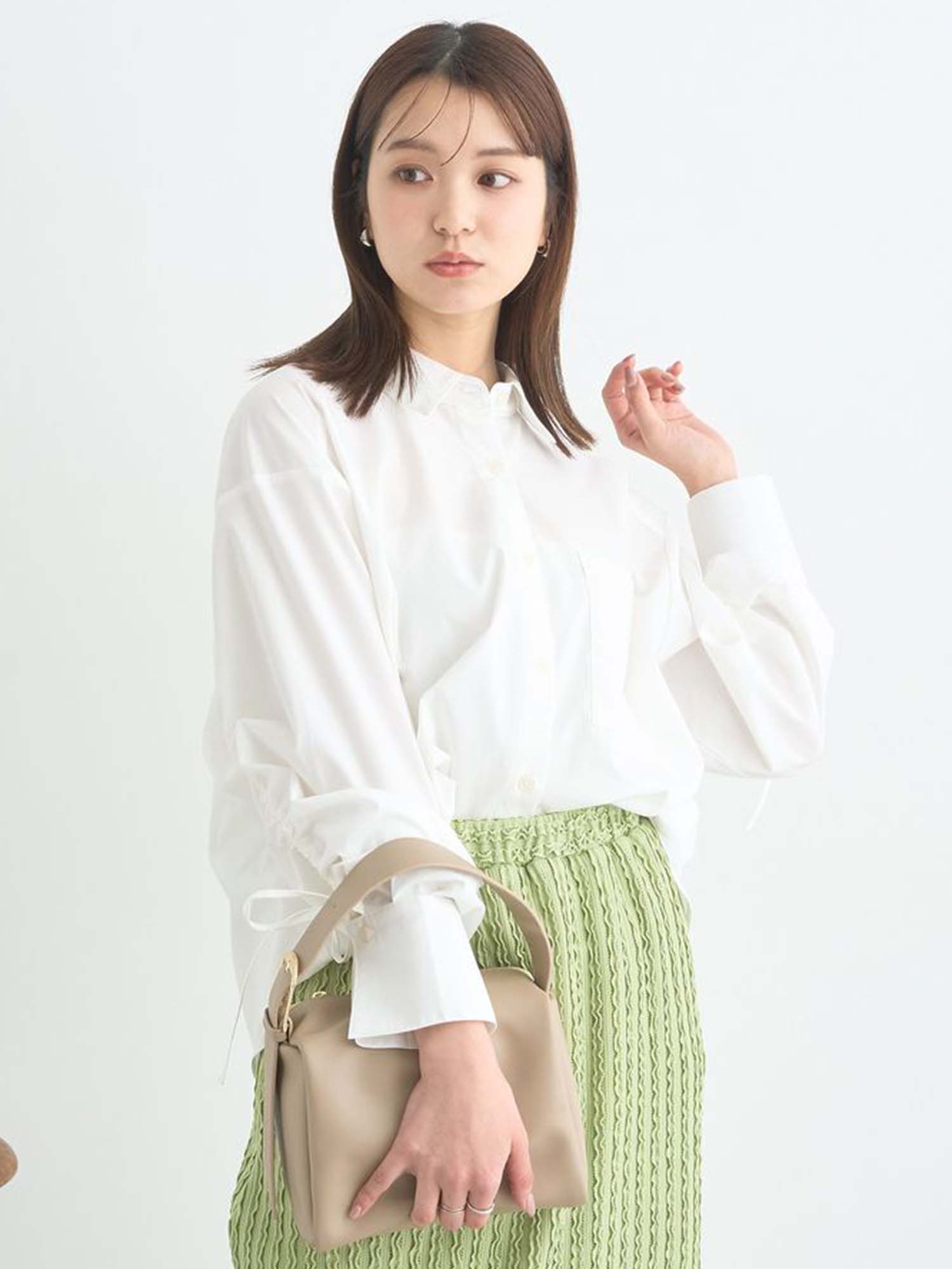 Riko Back Drawstring Shirt