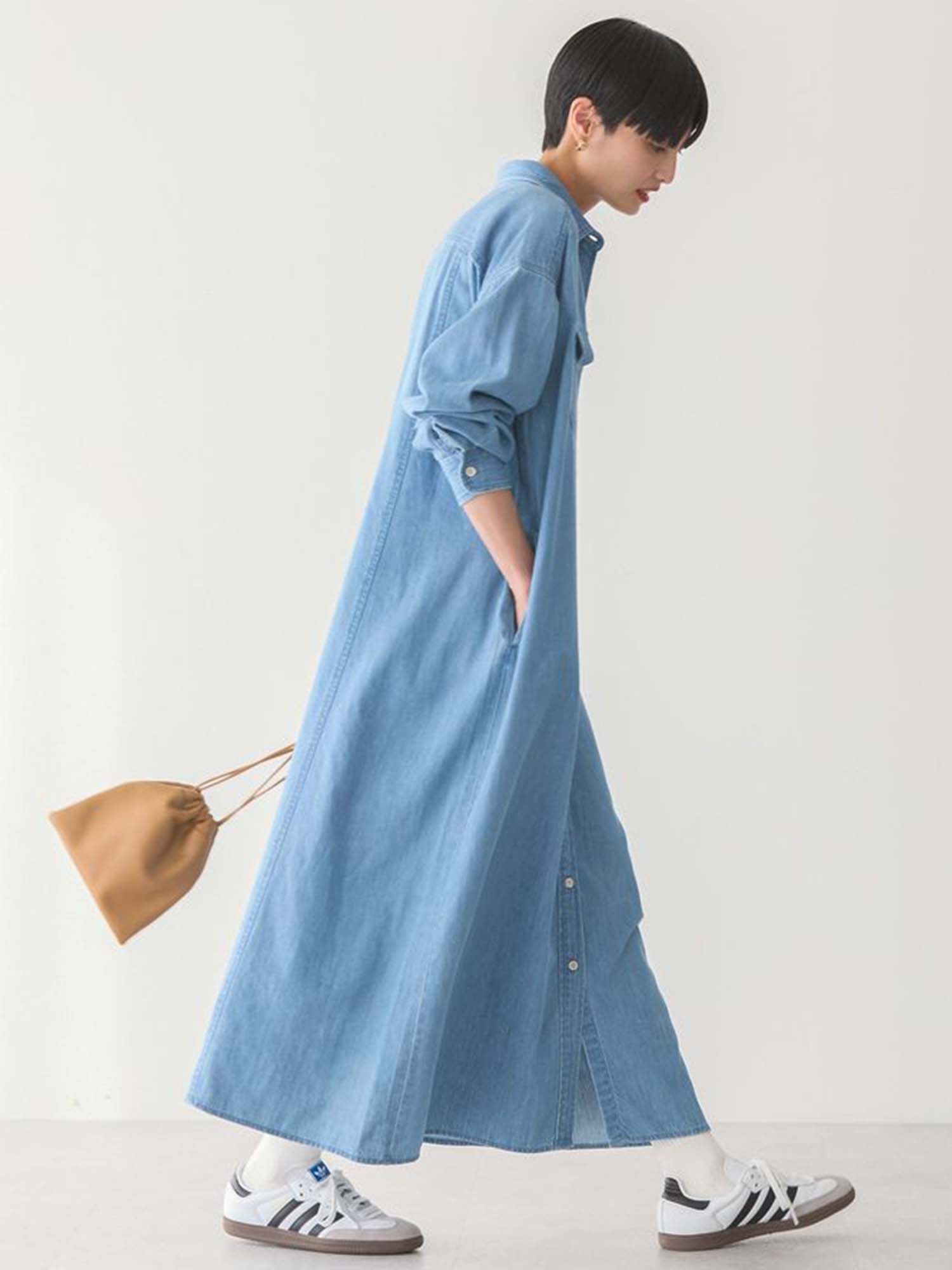 Okazaki Pocket Shirt Dress