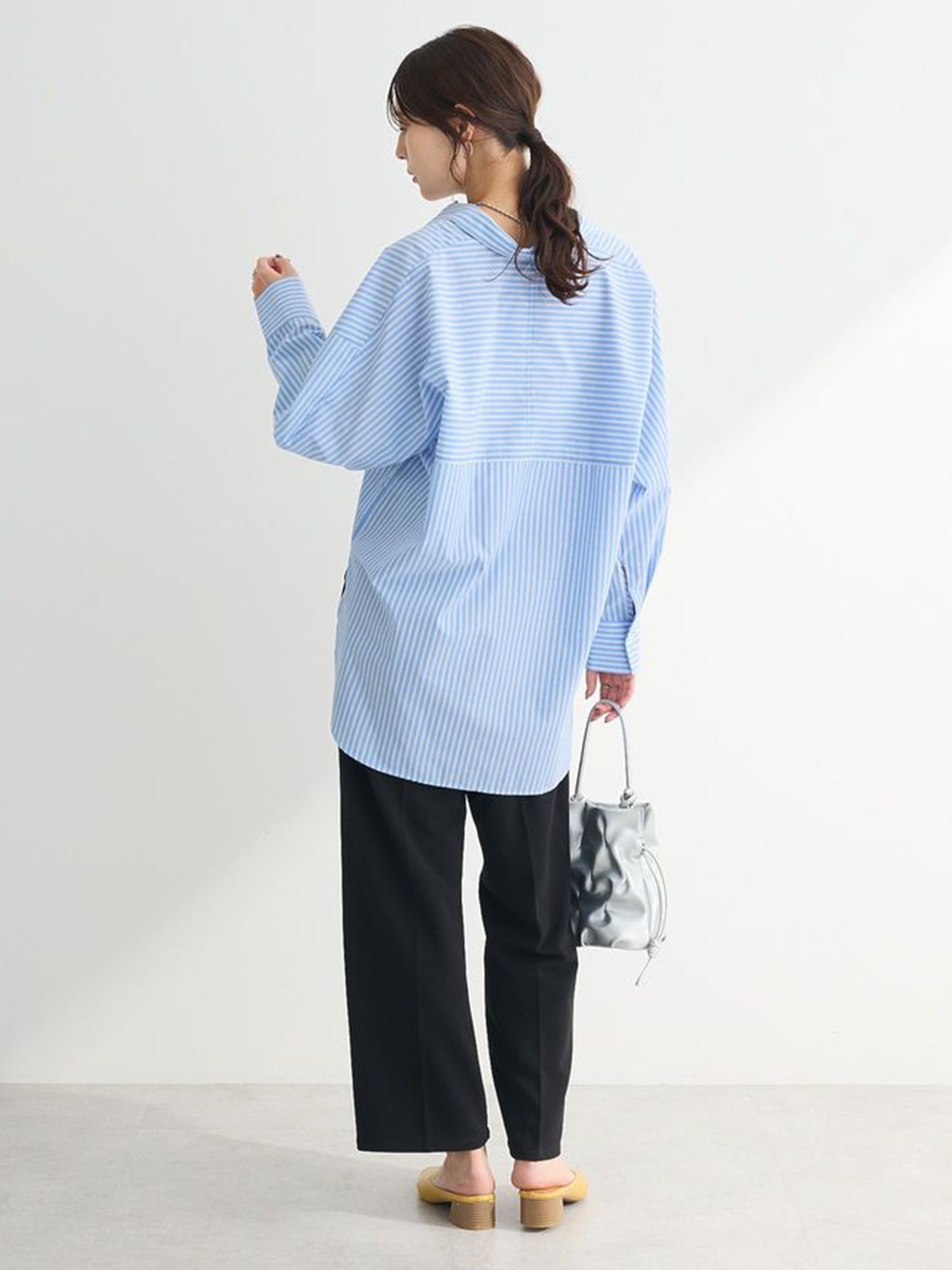 Ukiha Easy-care Striped Shirt