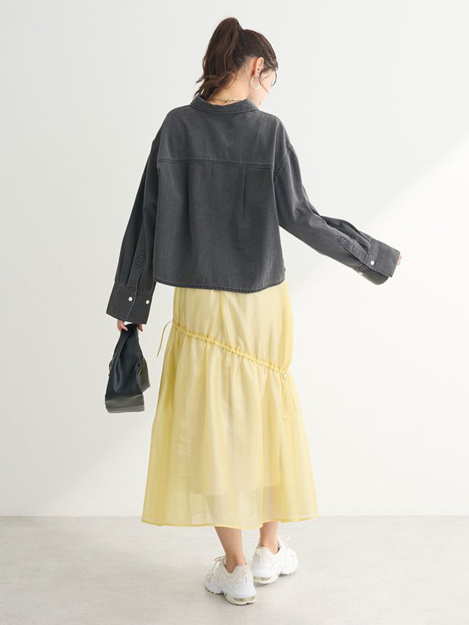 Tomioka Short Denim Shirt