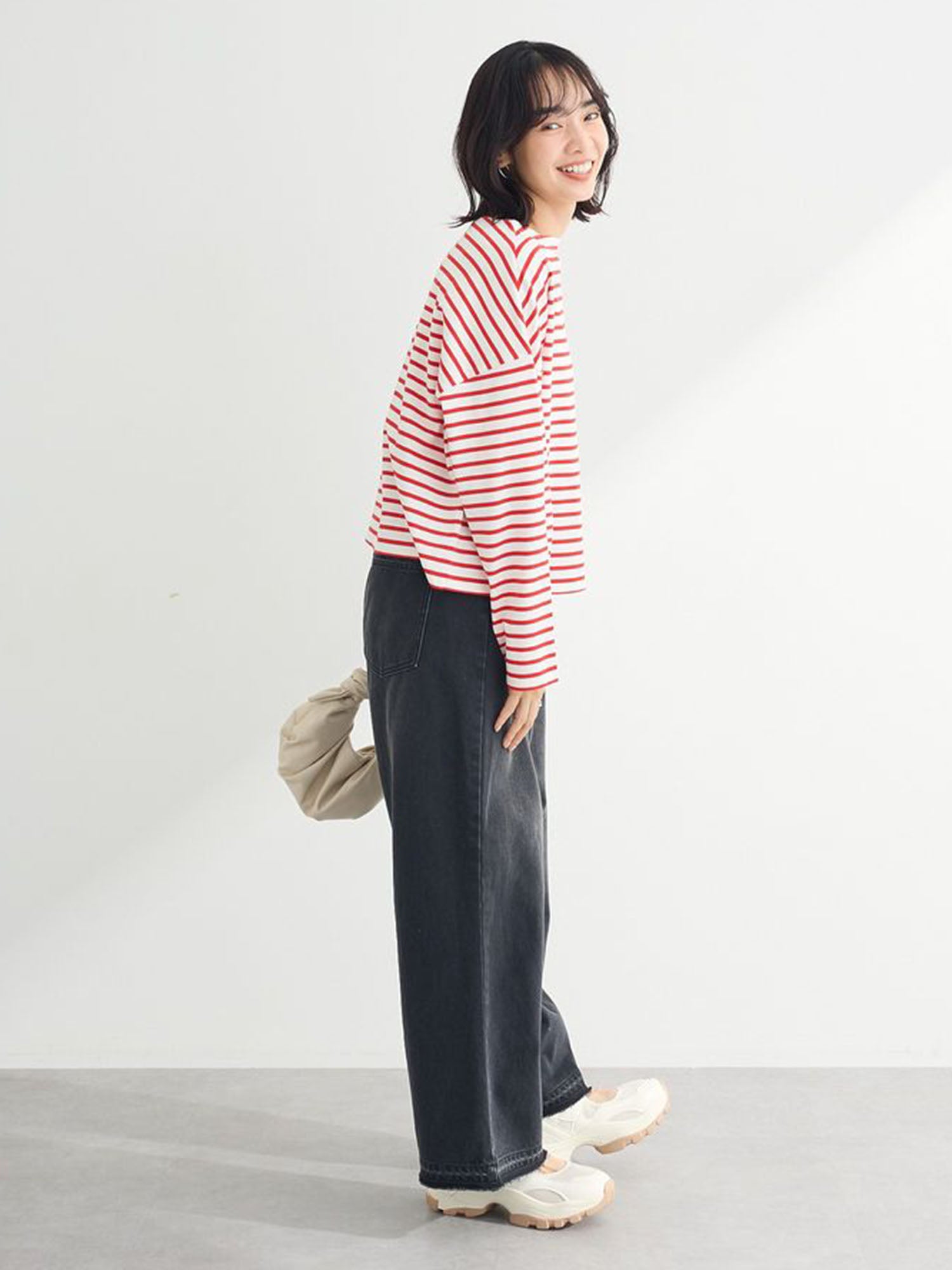 Iruka Striped Pullover