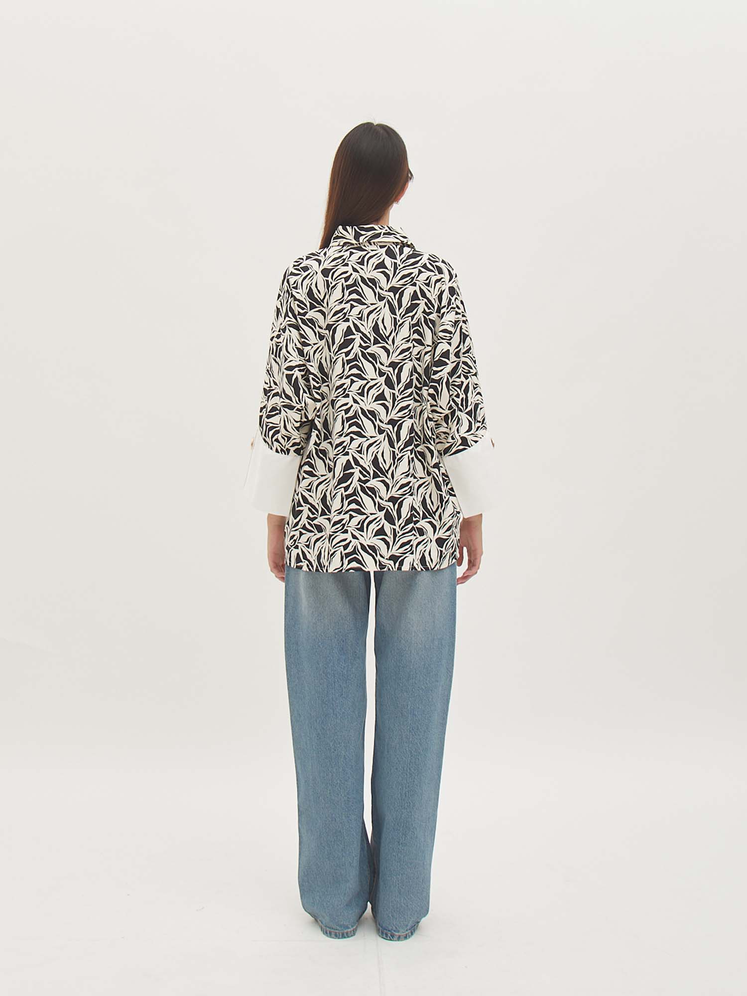 Leela Shirt with Big Cuff