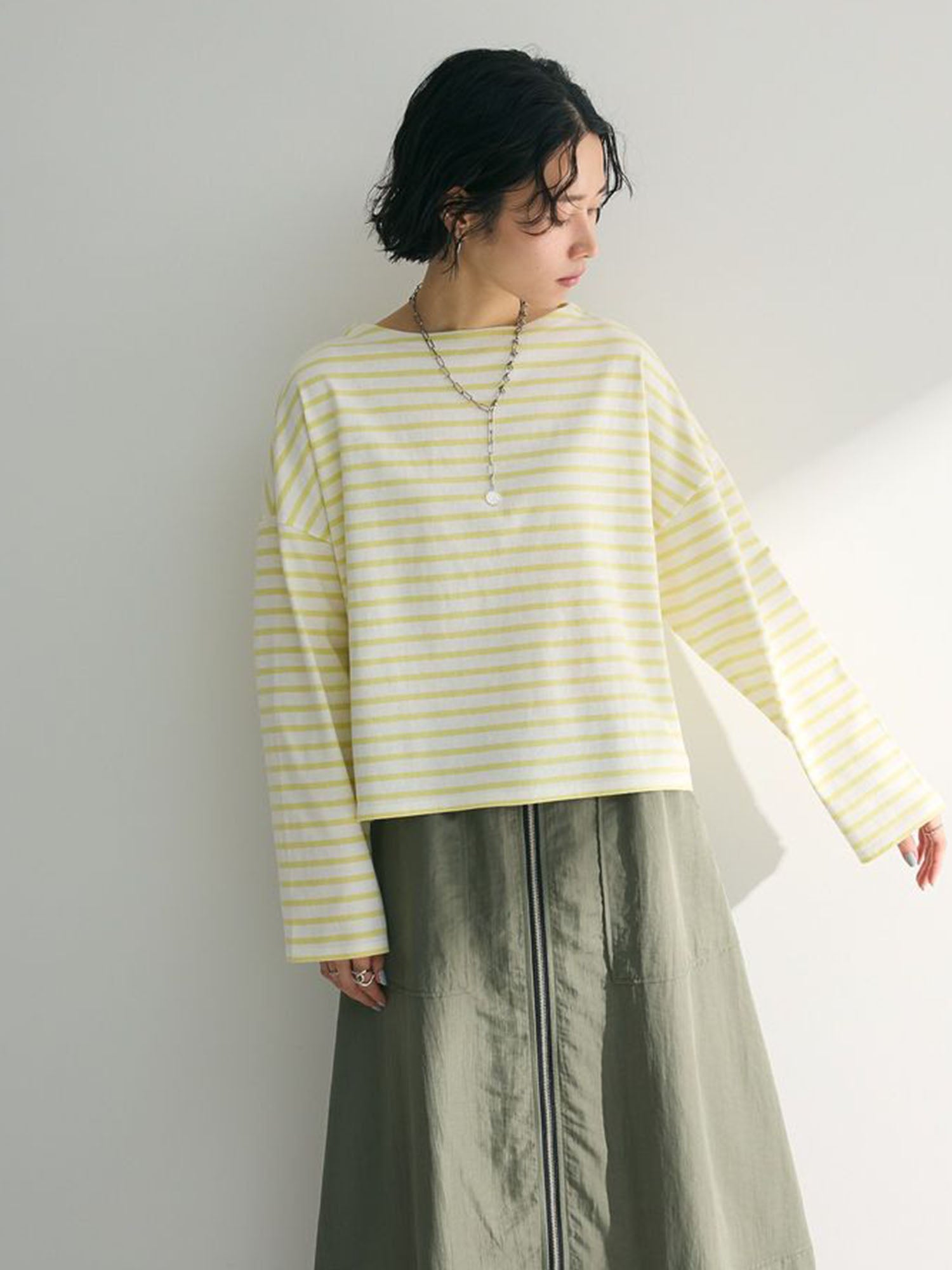 Iruka Striped Pullover