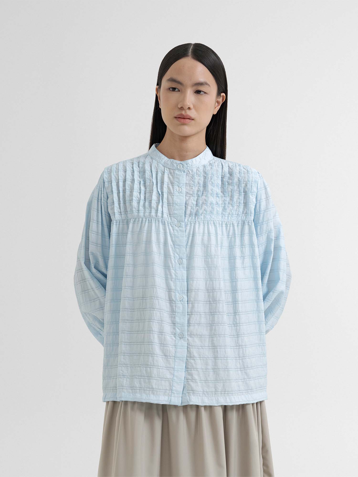 Thalia Blouse - Ivory - BOWN