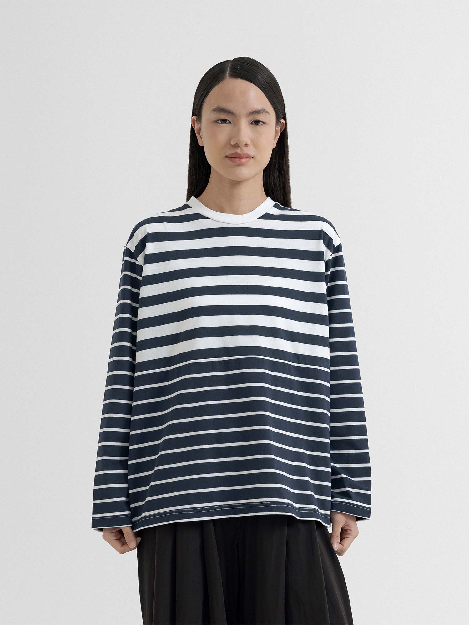 Birgitta Combo Stripe Tee