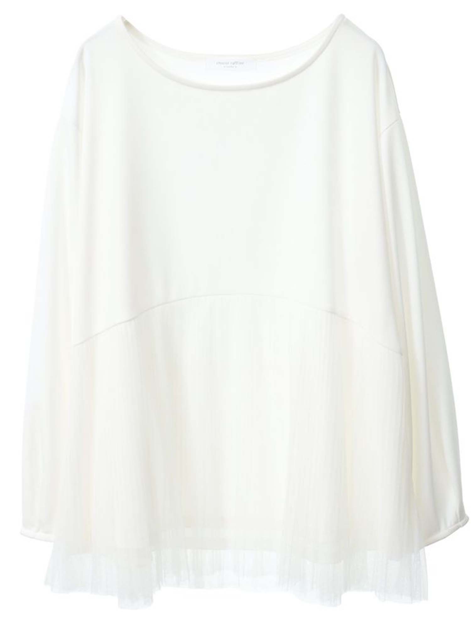 Furano Pleated Tulle Pullover