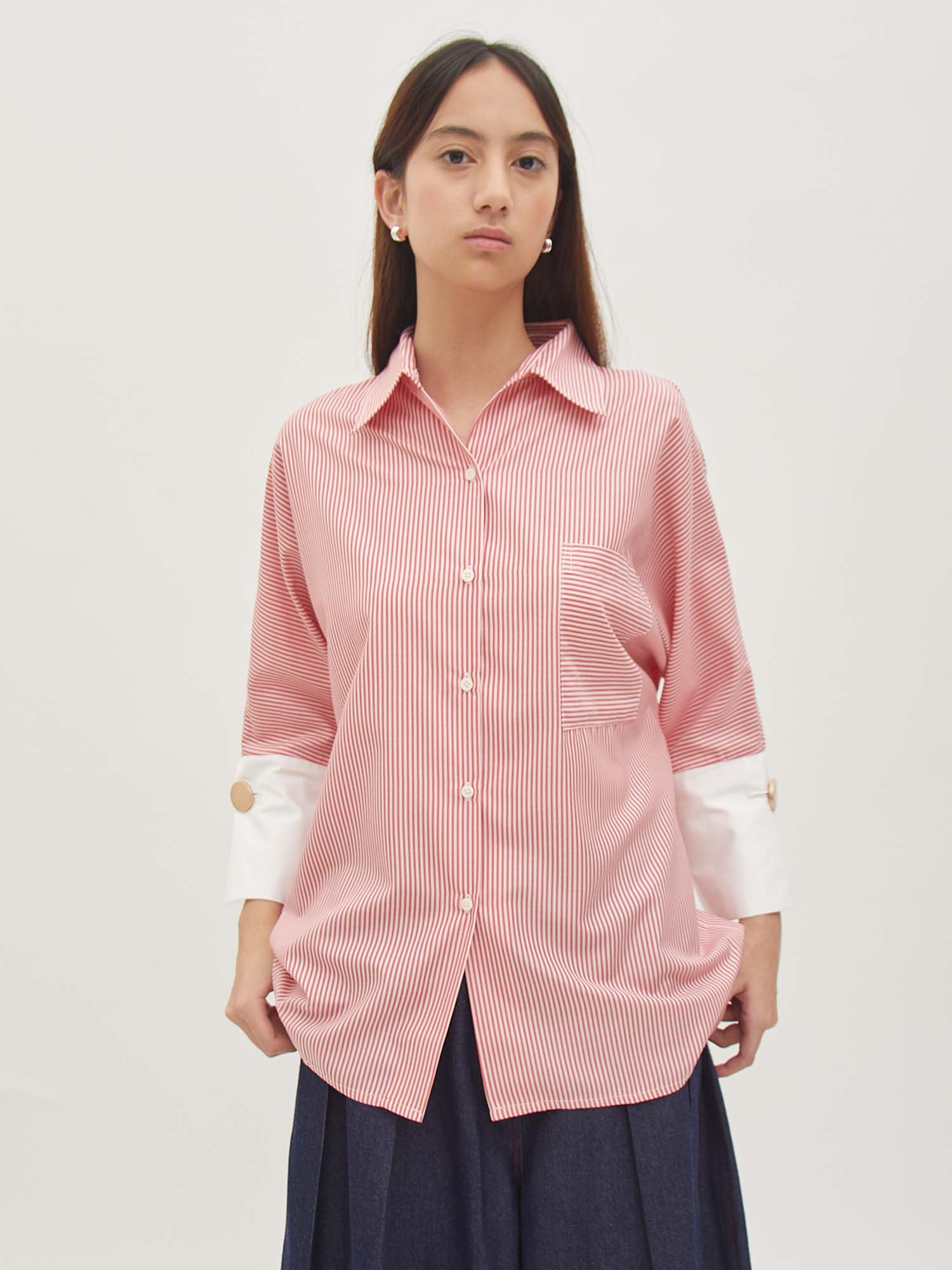 Leela Shirt with Big Cuff