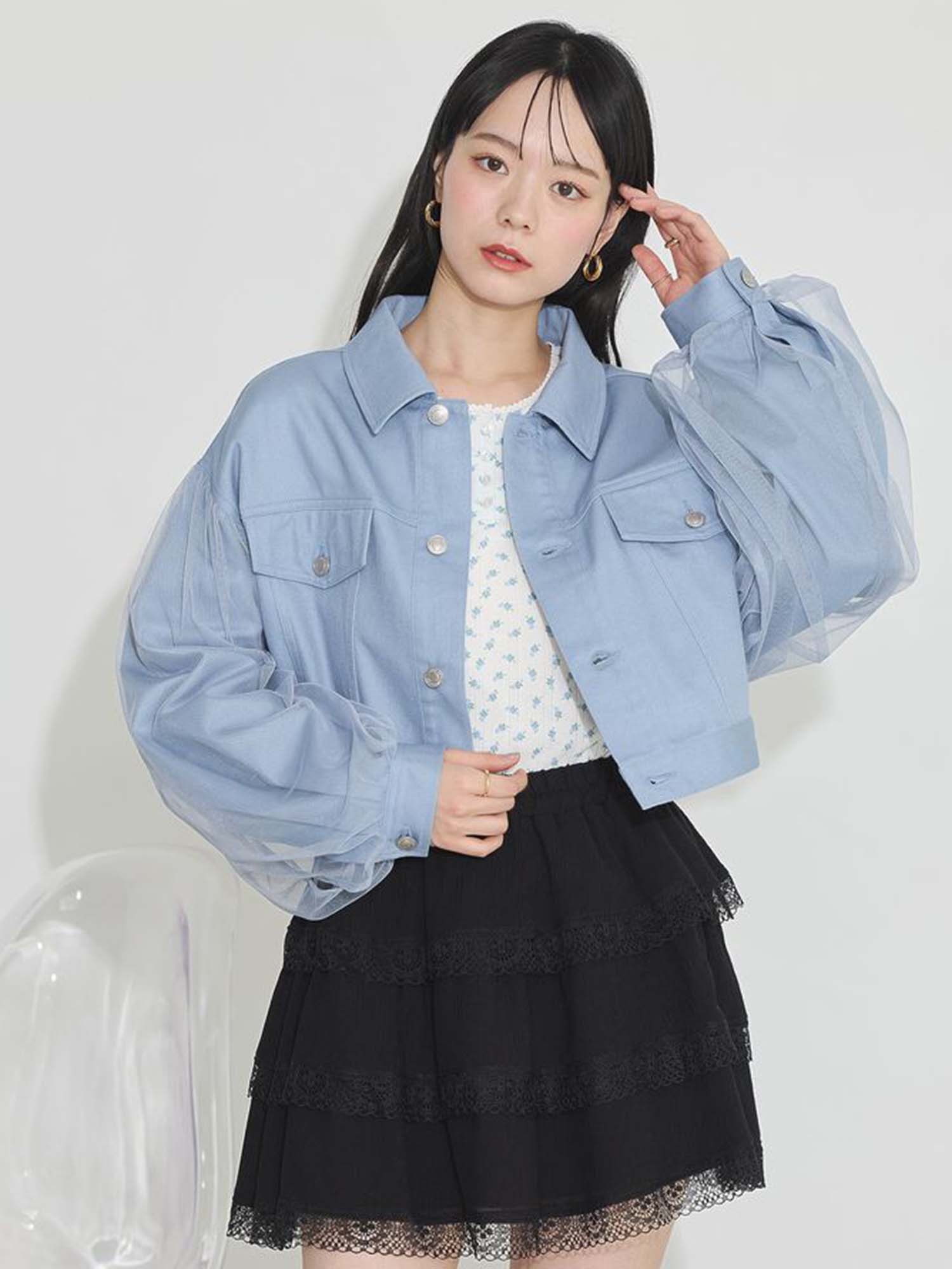 Iroha Lace Up Jacket