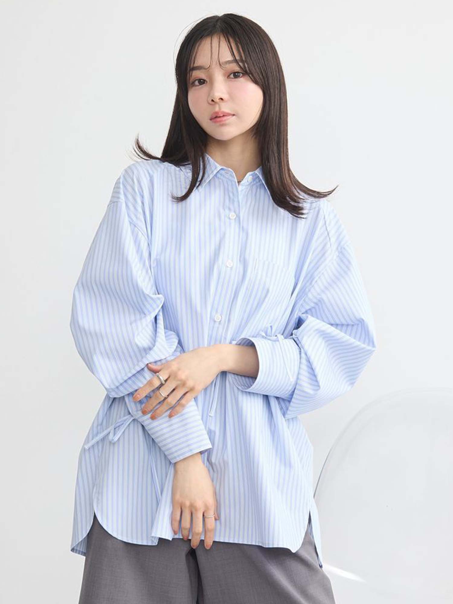 Riko Back Drawstring Shirt