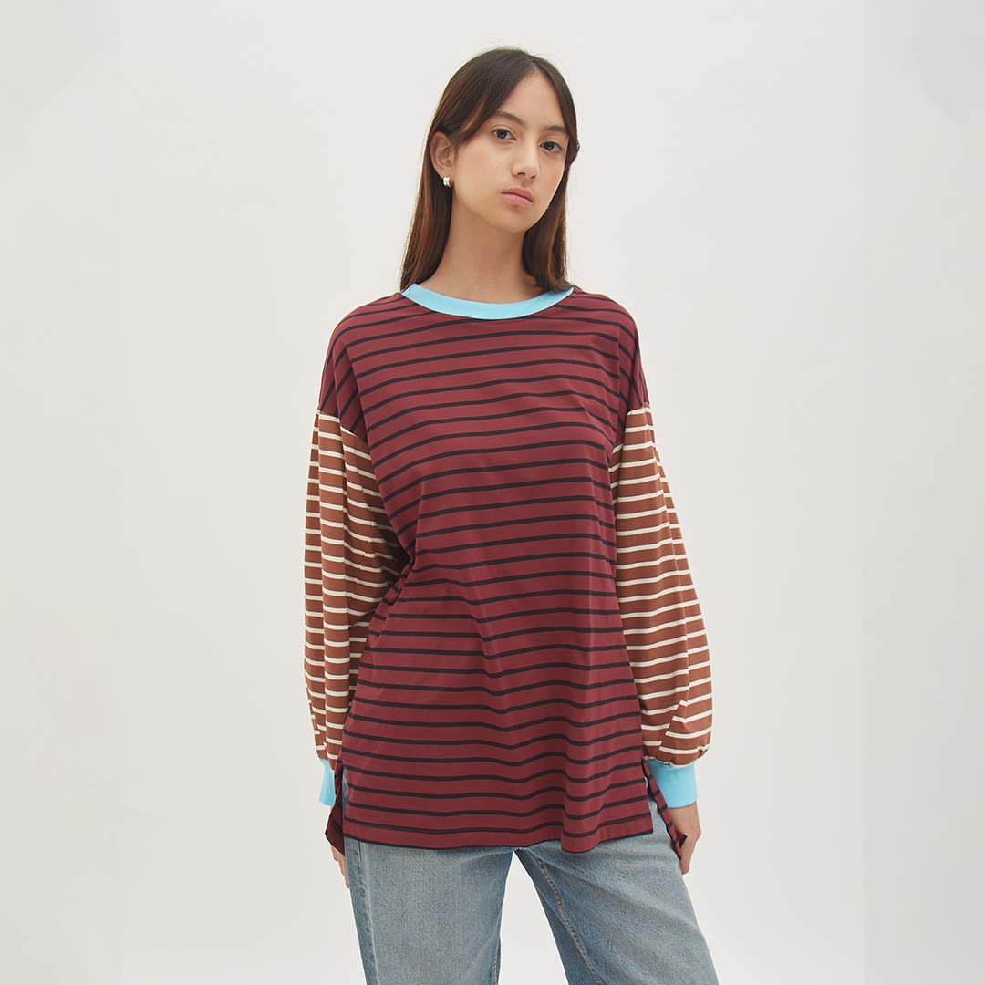 Listia Longsleeve Oversized Tee