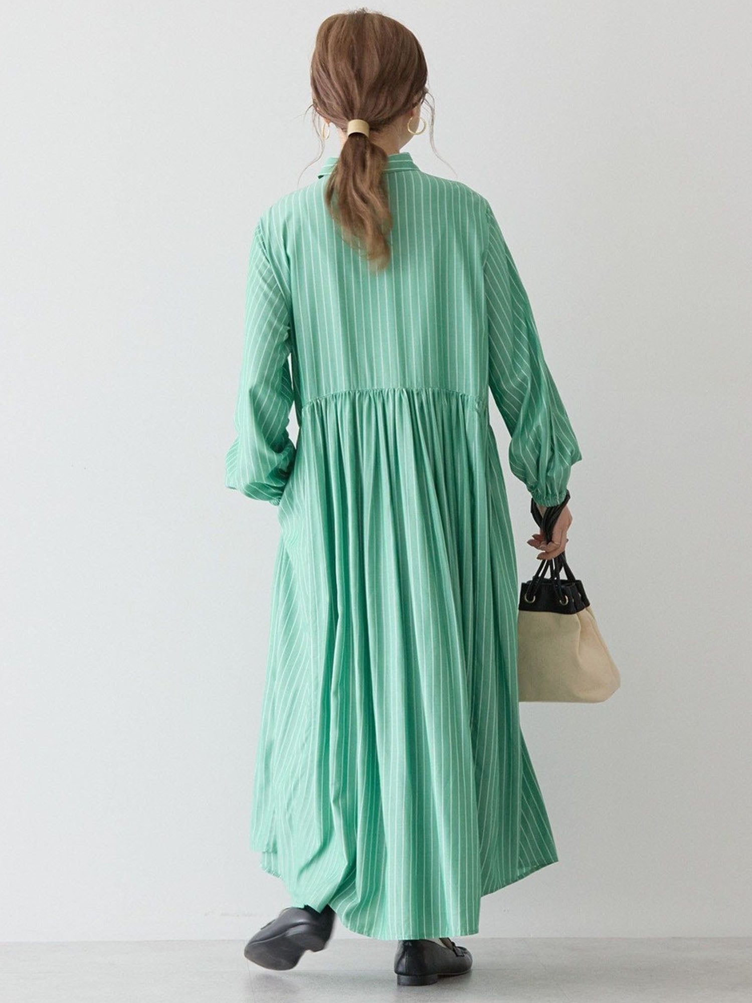 Tochinoki Gathered Dress