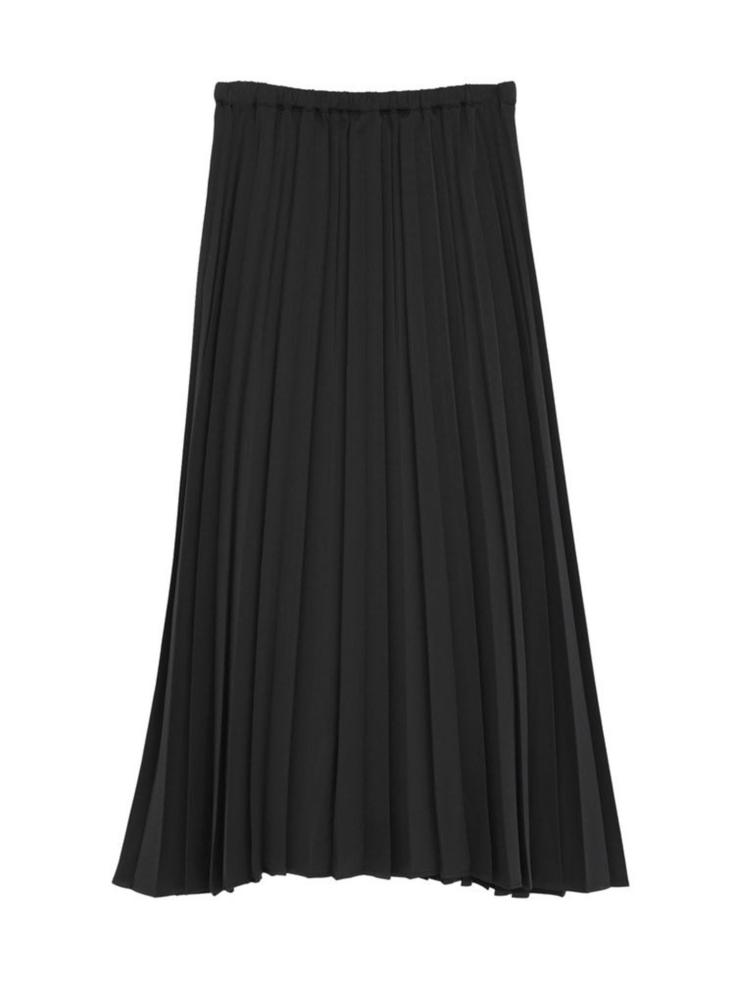 Aokiro Satin Pleated Skirt
