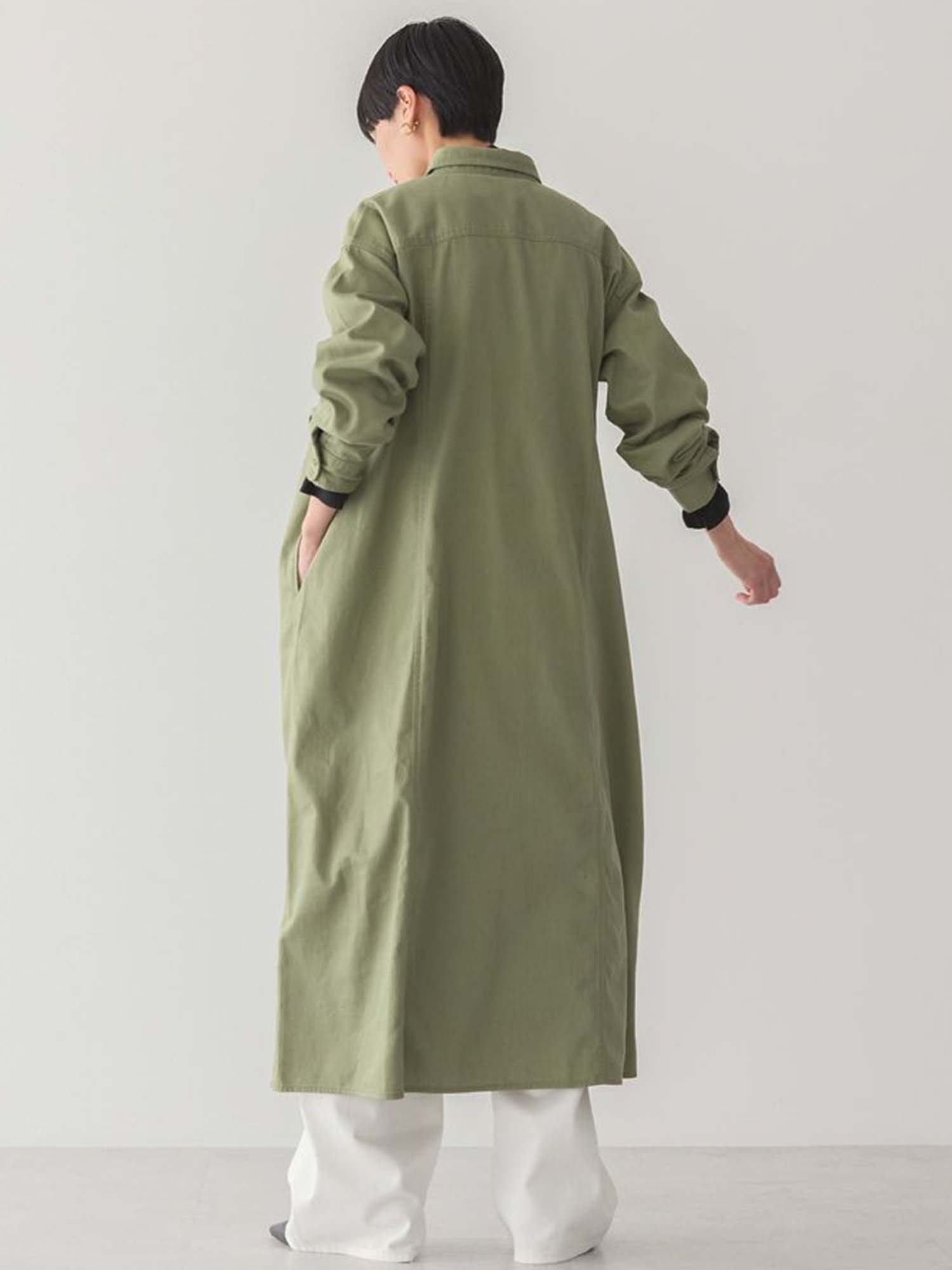 Okazaki Pocket Shirt Dress
