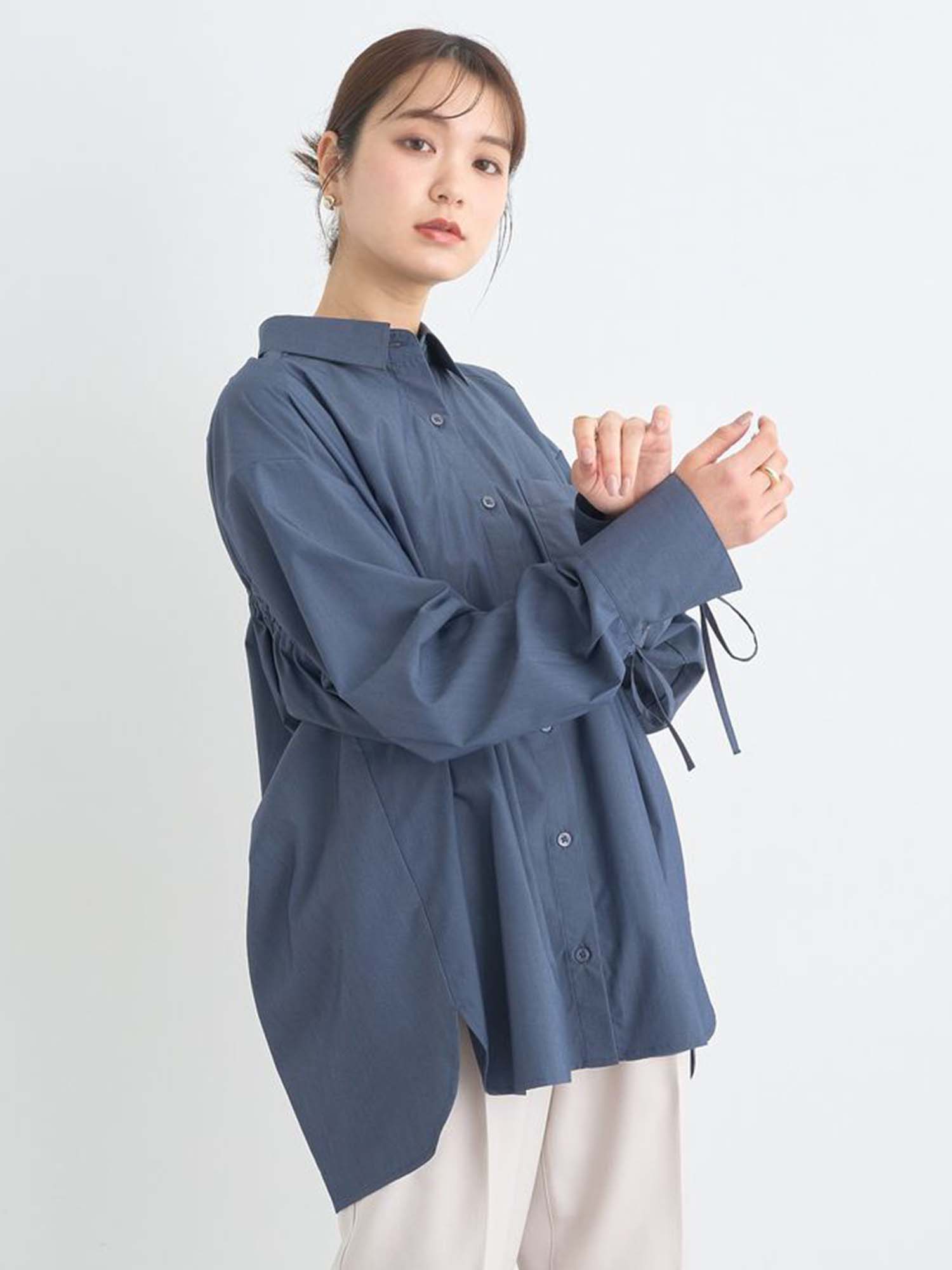 Riko Back Drawstring Shirt