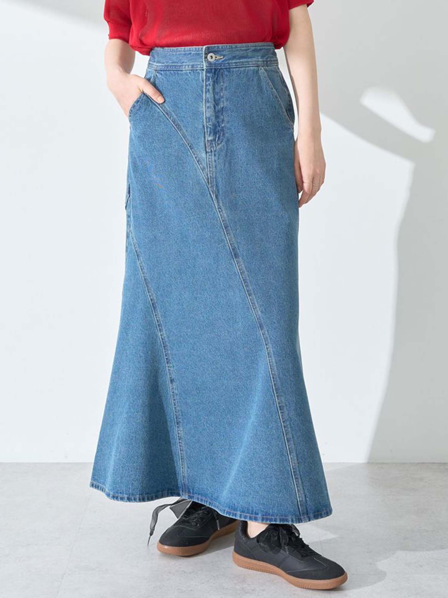 Imabari Mermaid Denim Skirt