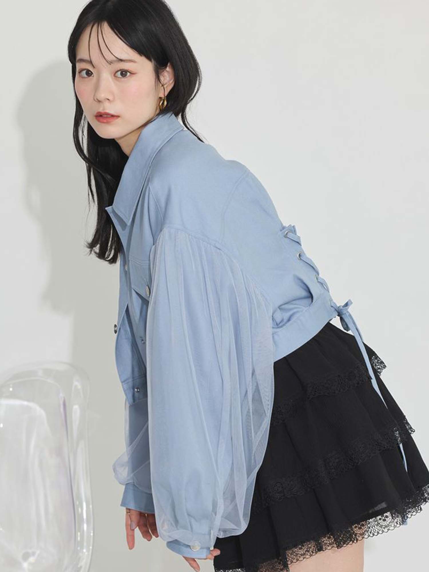 Iroha Lace Up Jacket