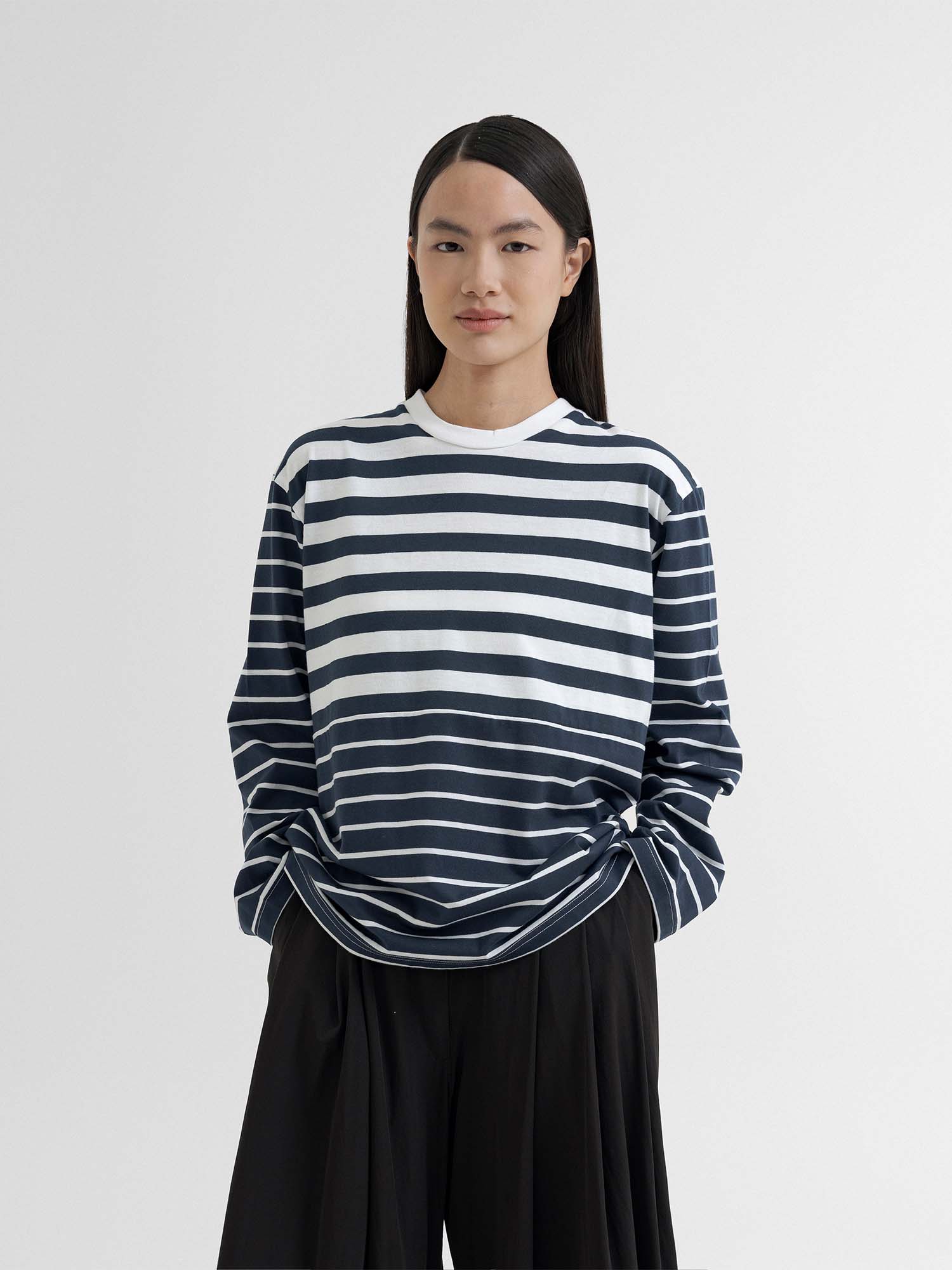 Birgitta Combo Stripe Tee