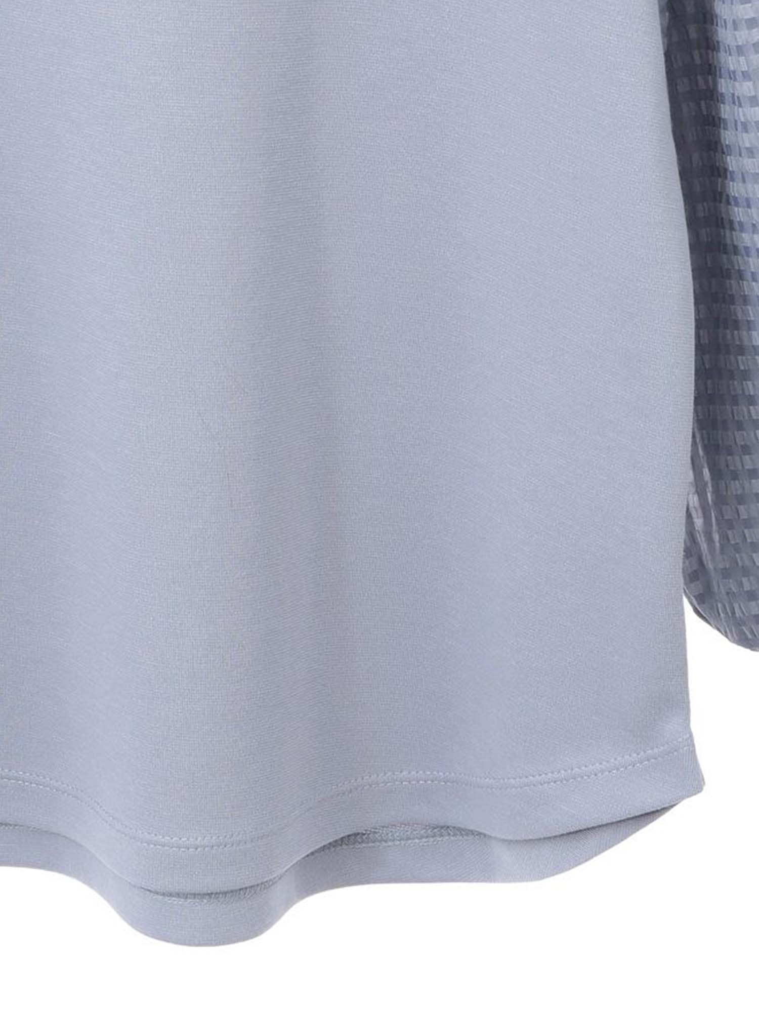 Naze Check Sleeve Blouse