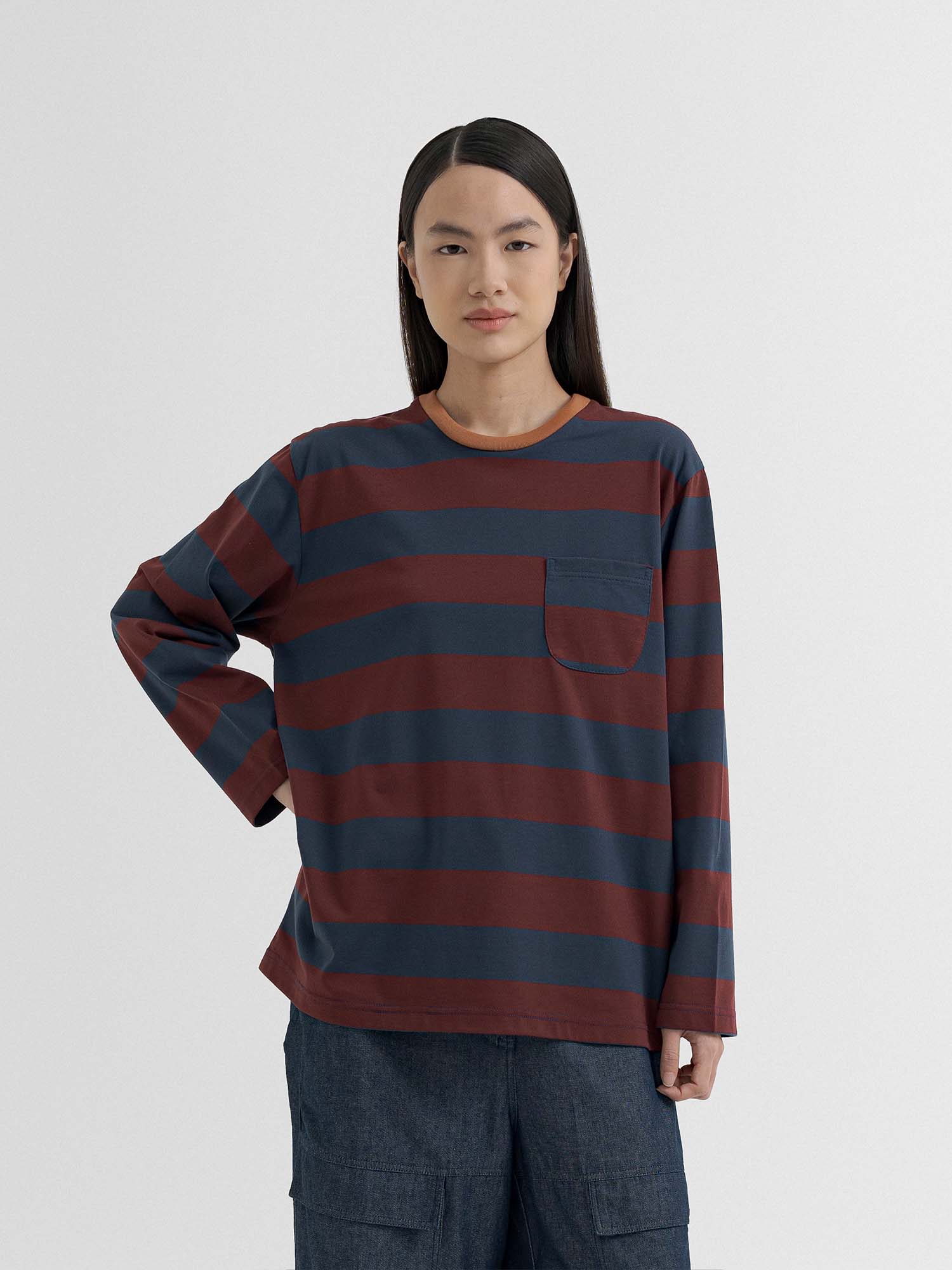 Maui Border Stripe Tee